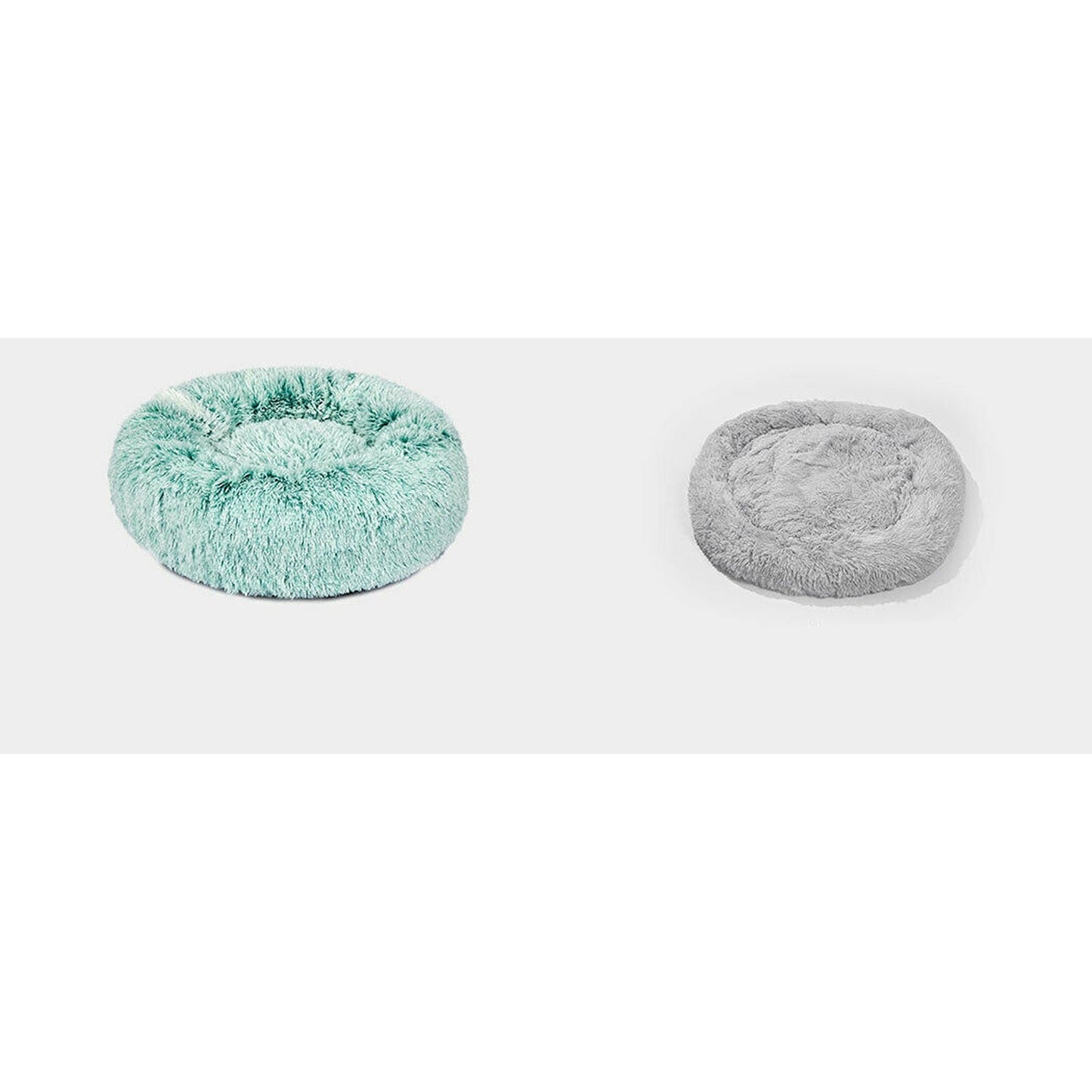 Teal Comfy Cave Pet Bed Calming Washable Dog and Cat Bed