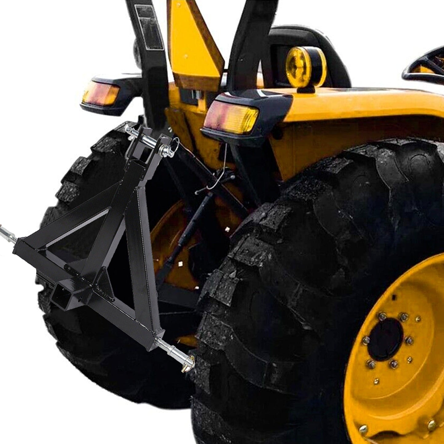 3 Point Hitch Trailer Tow Hook Heavy-Duty Receiver for Tractors