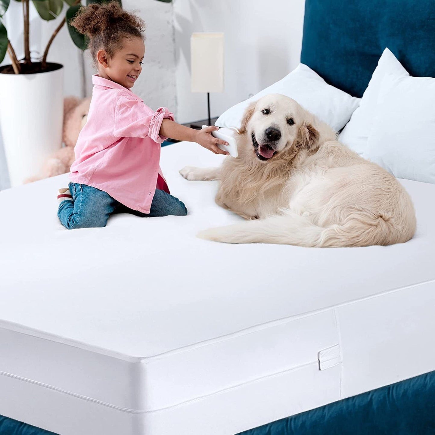 All Size Waterproof Mattress Protector Fully Fitted Terry Cotton Cover