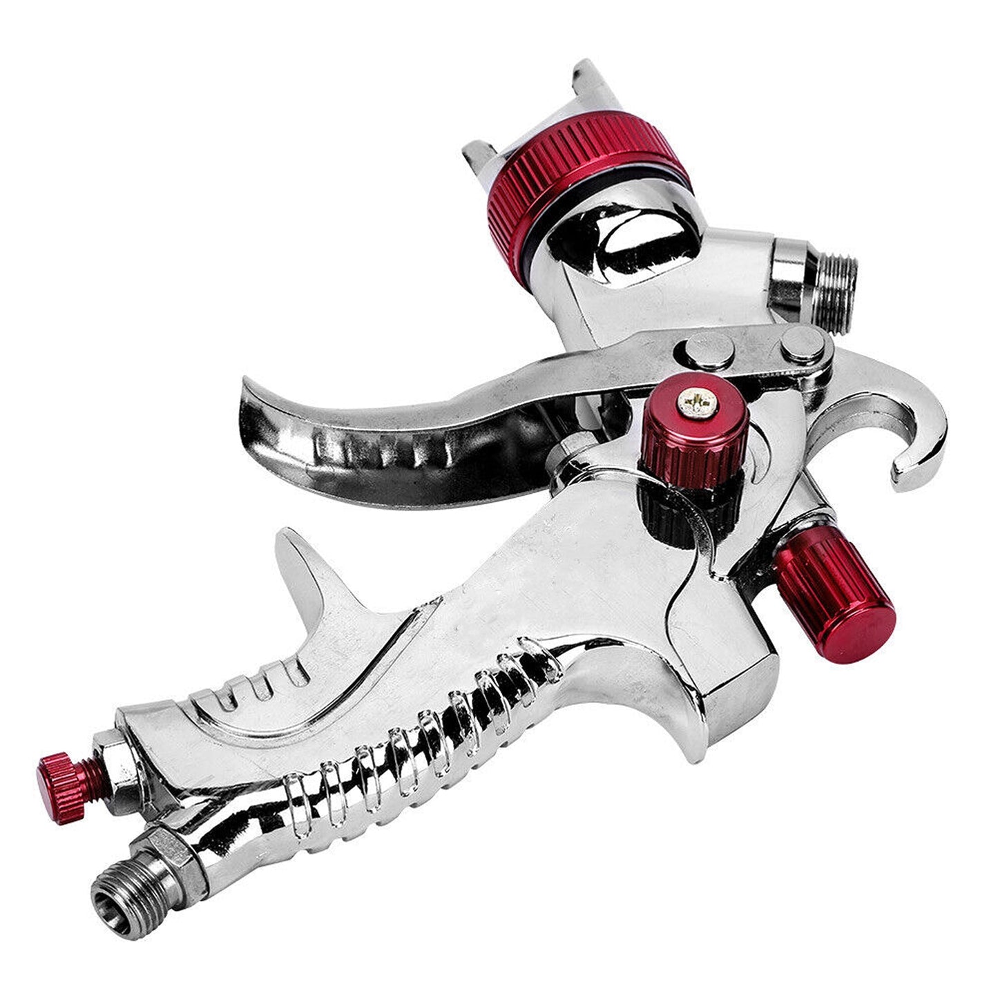 Gravity Feed HVLP Spray Gun with 3 Nozzles for Auto Painting