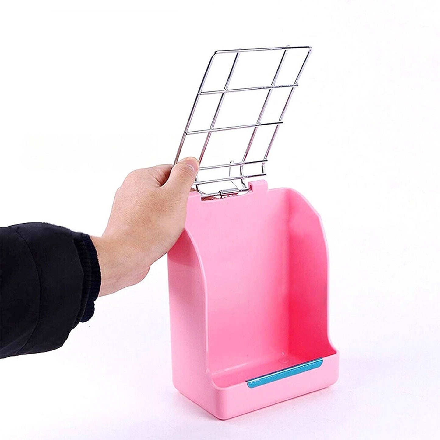 Corner Hay Feeder for Rabbits Small Animals Less Waste Rack