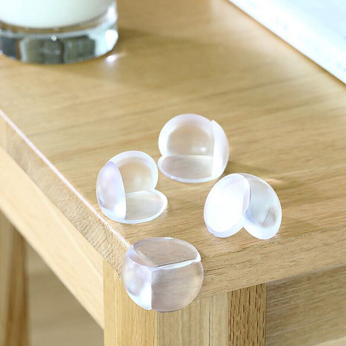 Baby Safety Transparent PVC Corner Guards for Tables and Furniture