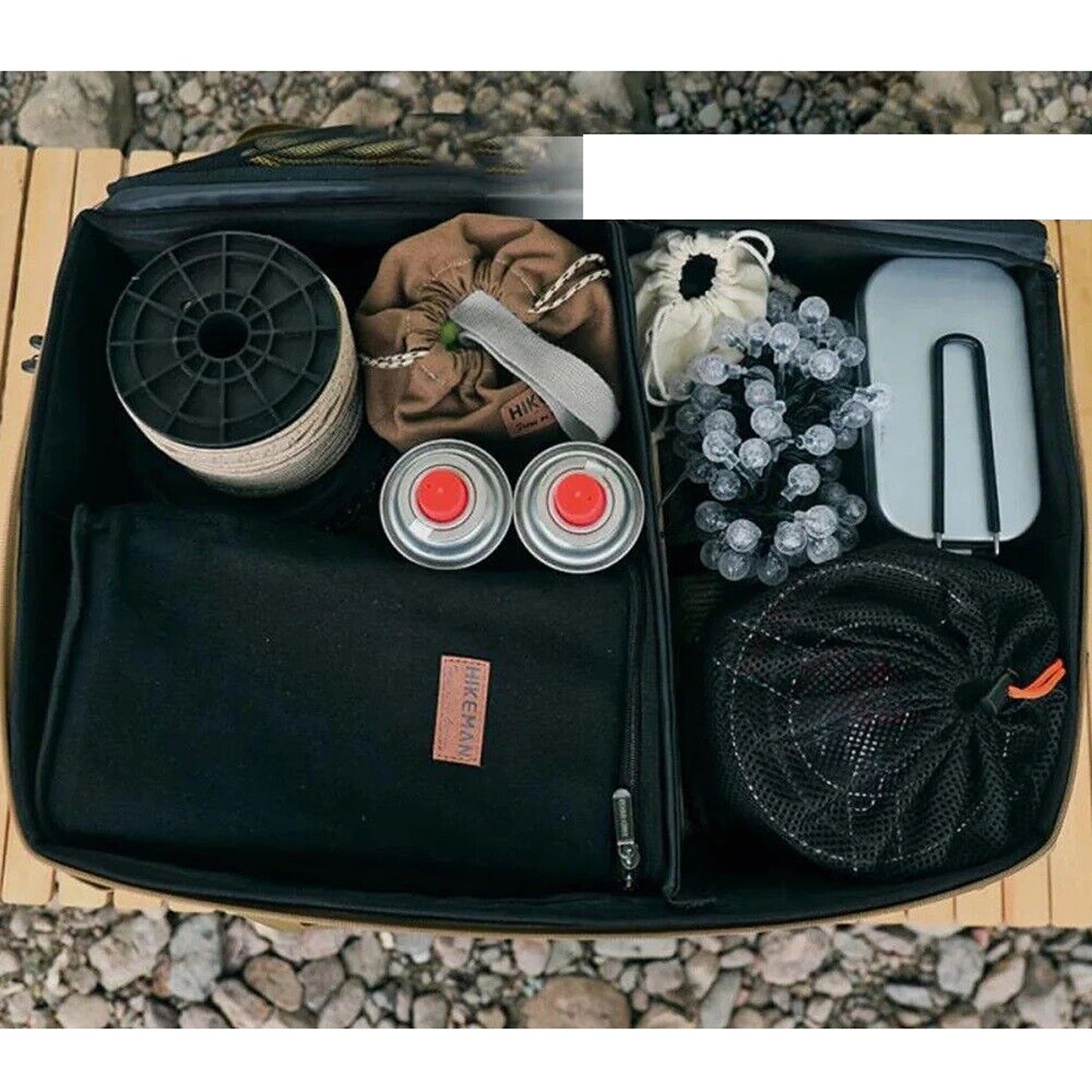 Large Outdoor Camping Storage Bag for Picnic and Tableware