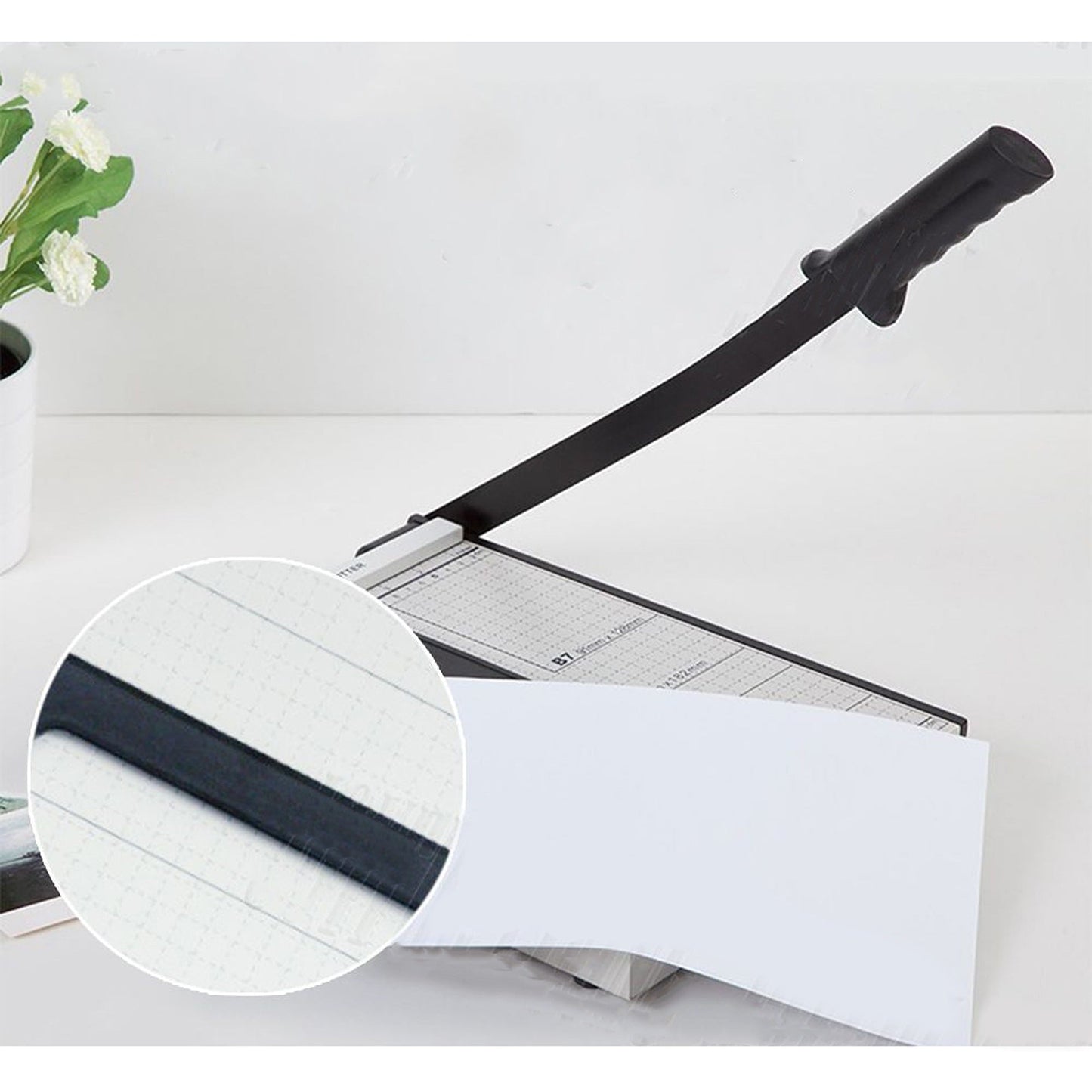 Guillotine Paper Cutter Photo Trimmer for A3 A4 B7 - 15 Sheets Capacity