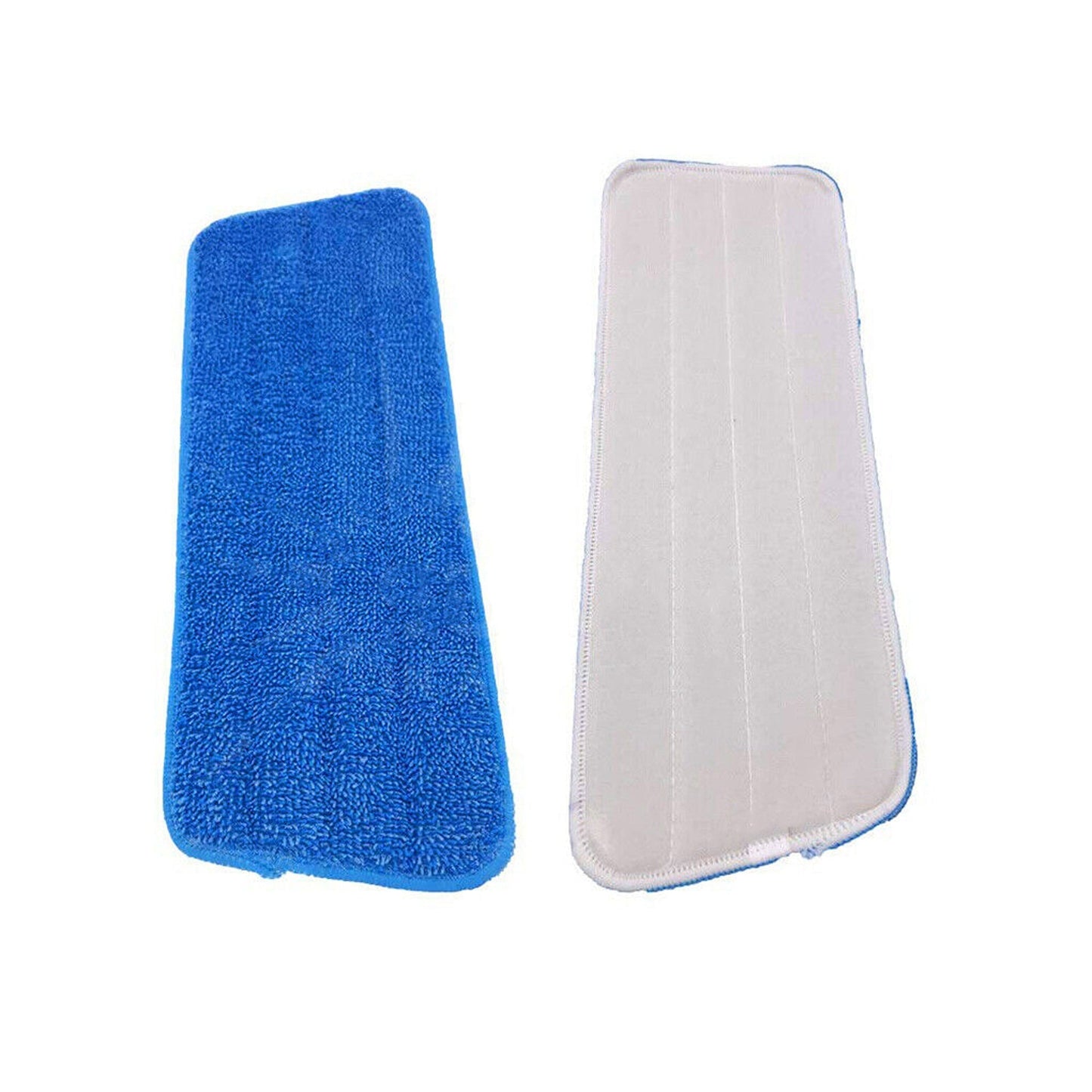 2pcs Microfiber Flat Mop Head Refills Absorbent Cleaning Pads