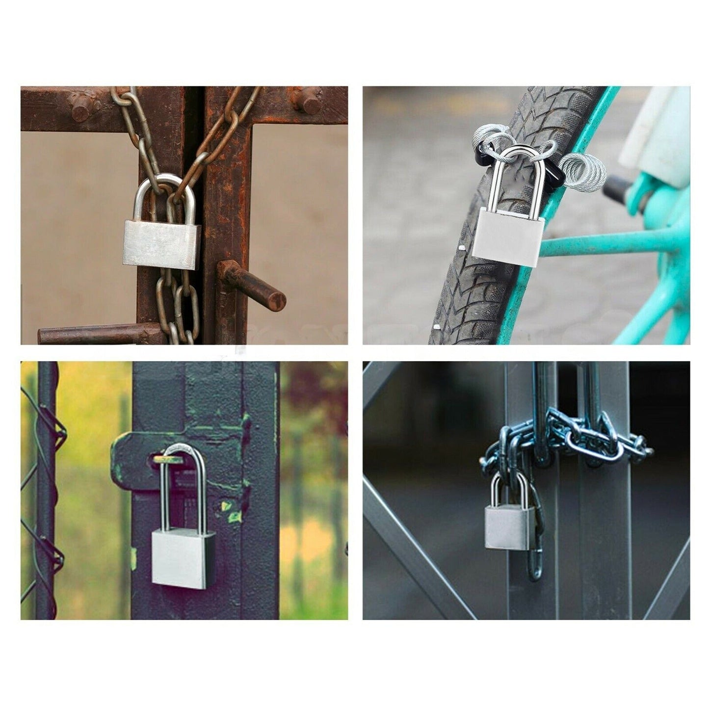 60mm High-Security Stainless Steel Ball Padlock for Heavy Duty Use