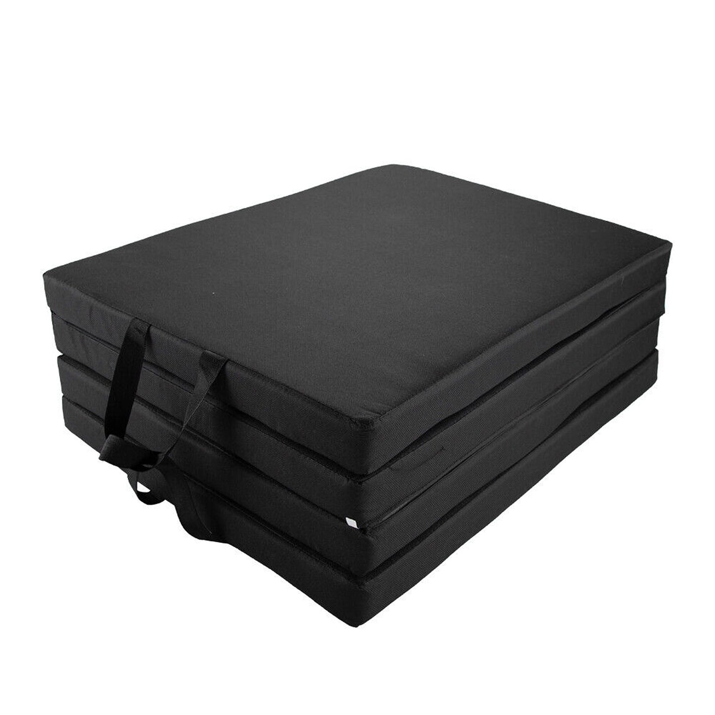 Foldable Gym Mat 180cm 4-Fold Exercise Flooring for Yoga and Dance Pilates