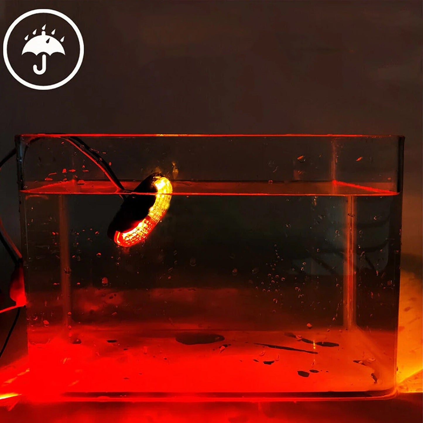 10pcs LED Side Marker Lights Trailer Amber Red Indicators RV Lamp