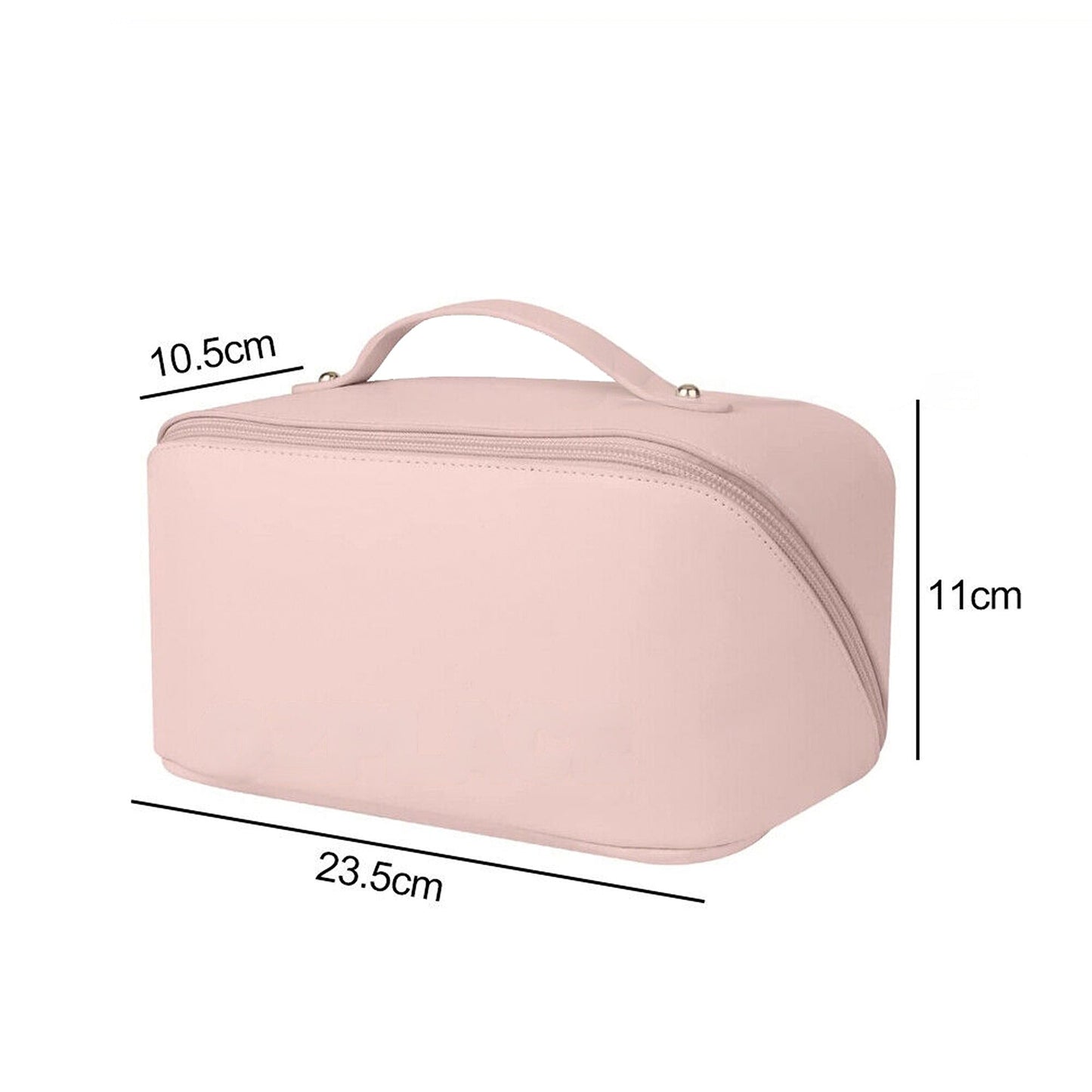Travel Makeup Organizer Large Cosmetic Bag with Dividers