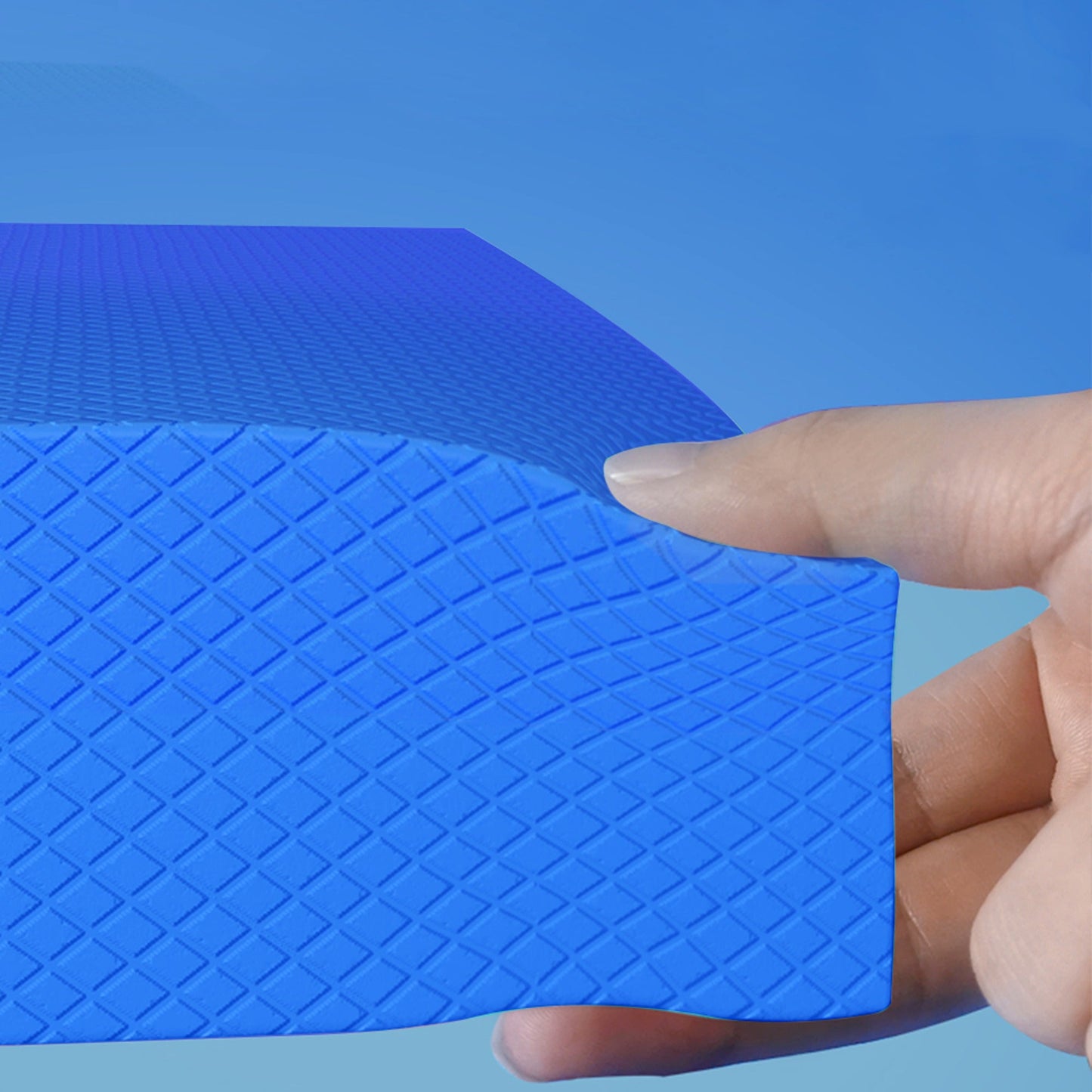 Yoga Balance Foam Pad Thickened TPE Mat for Exercise and Physical Therapy