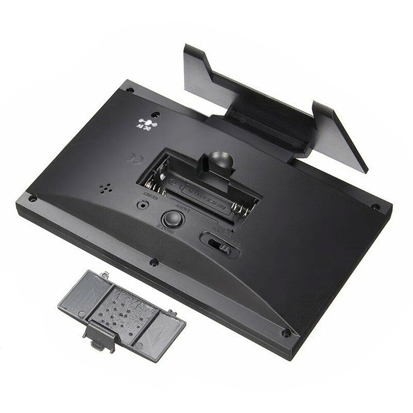 Digital LED Clock with Desk Display Modern Temperature Alarm