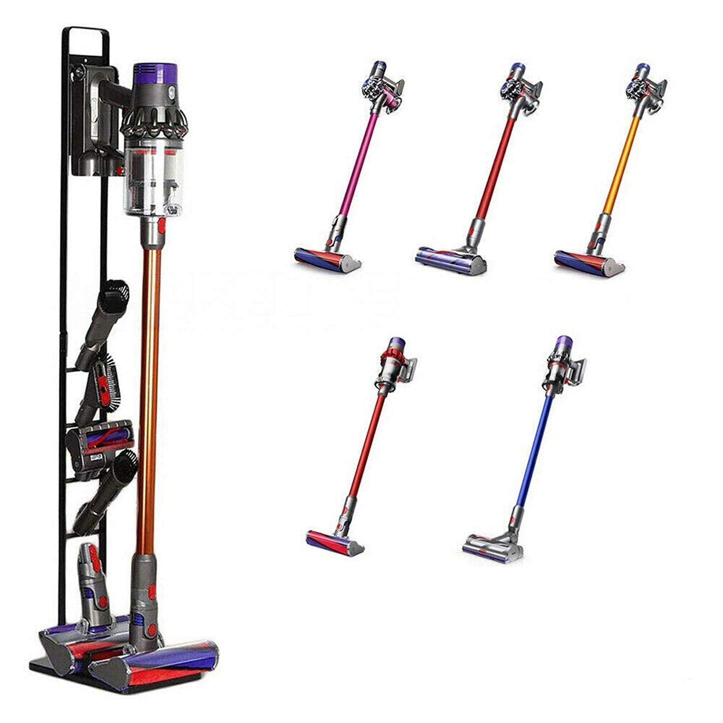 Freestanding Vacuum Cleaner Holder Stand Rack for Dyson V6 V7 V8