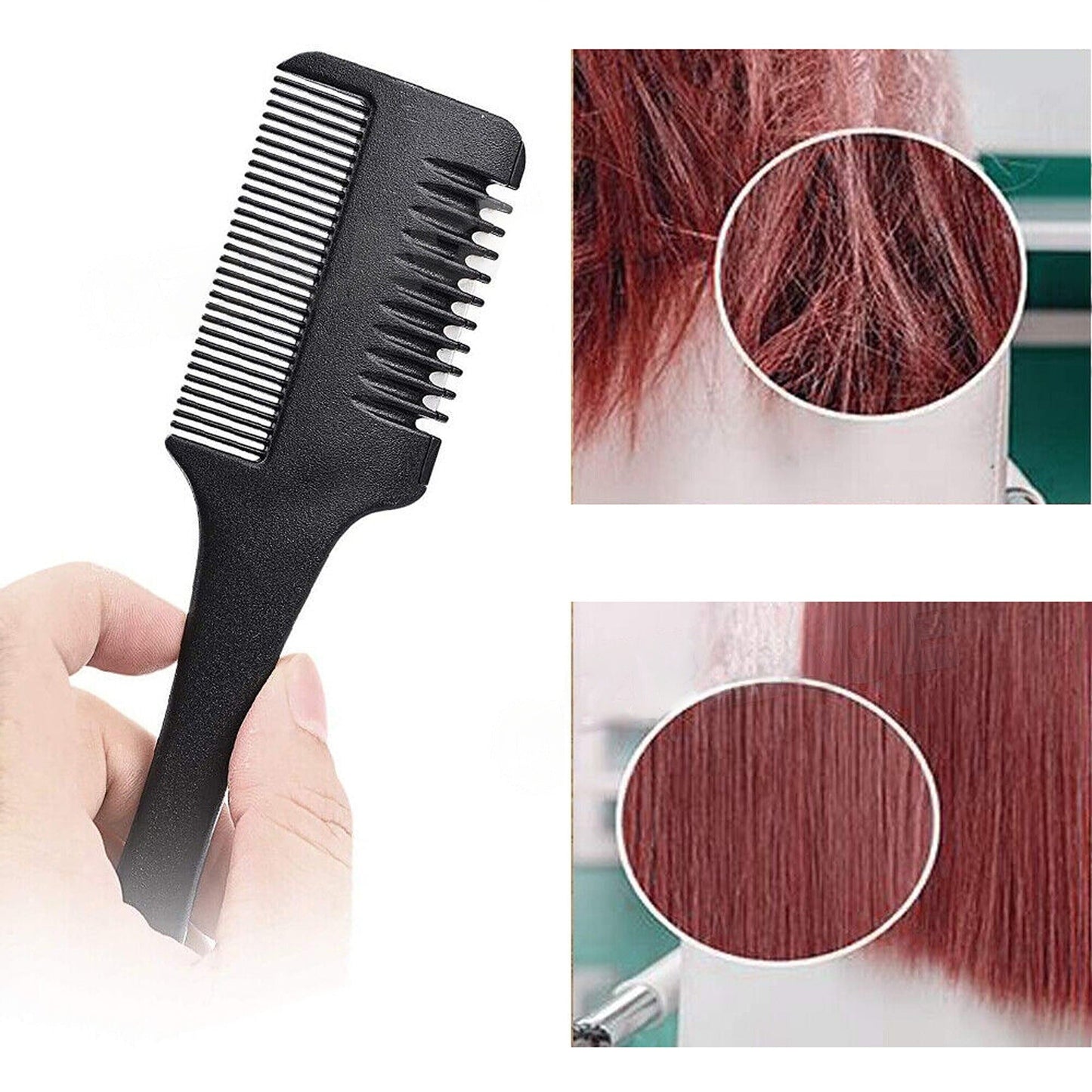 DIY Hair Thinning Trimmer Professional Razor Comb Hairdressers