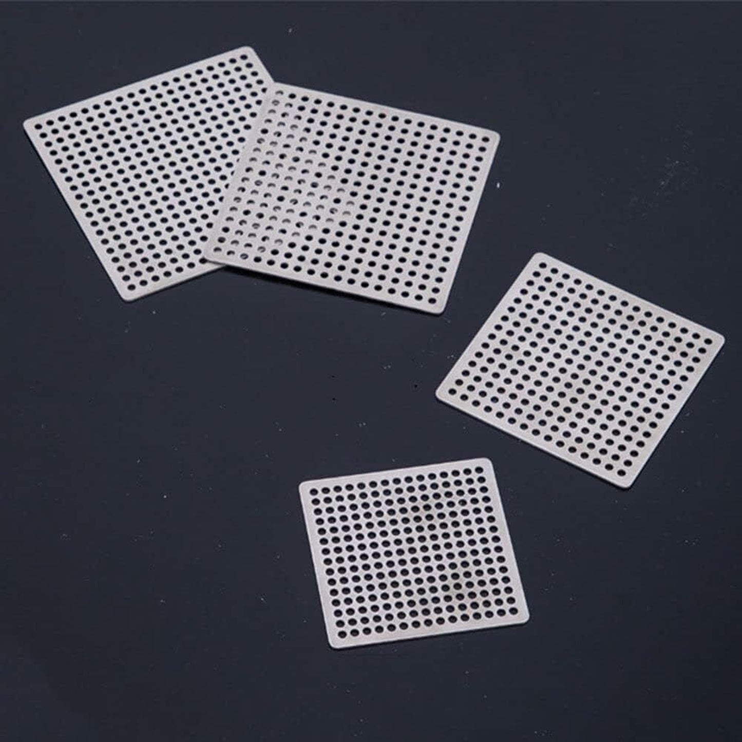 Square Shower Drain Cover Stainless Steel Hair Catcher
