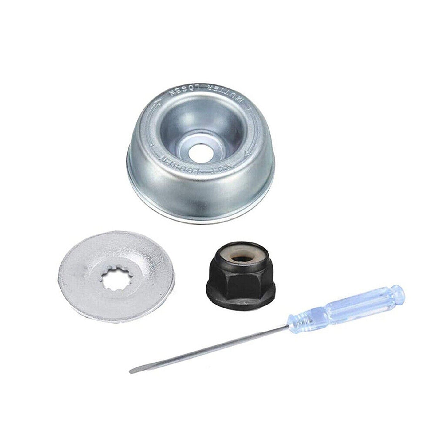 2pcs Brush Cutter Triangle Saw Blade 3-Teeth Mower Trimmer