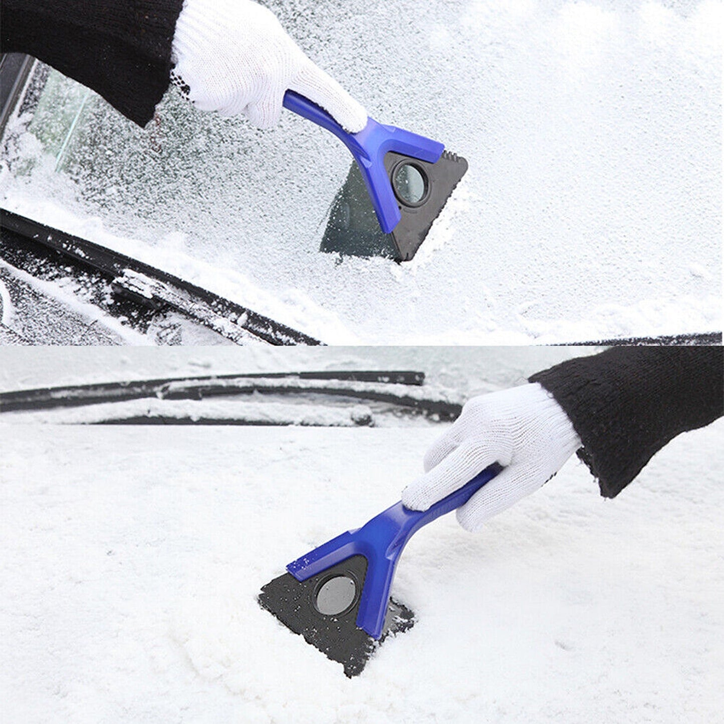 Multifunctional Winter Car Ice Scraper Snow Wiper Frost Remover
