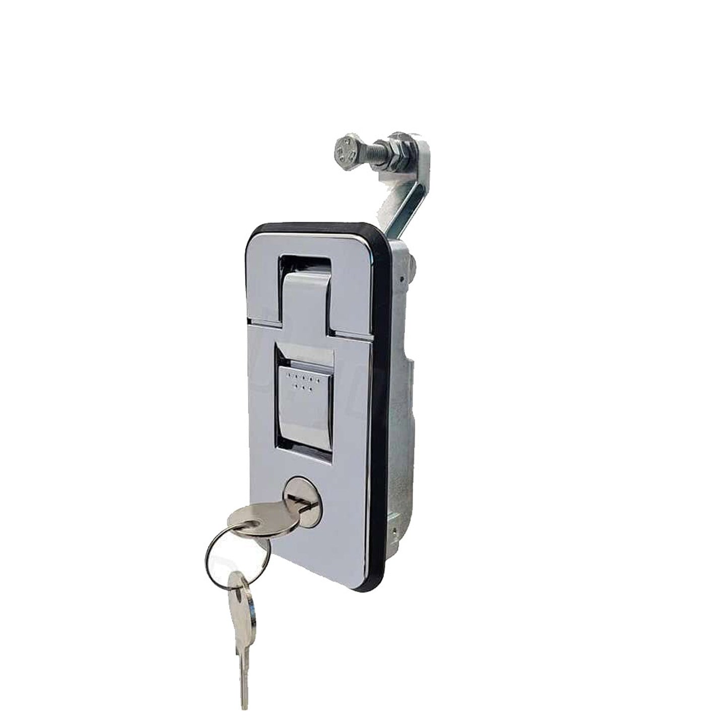 2pcs Small Camper Trailer Compression Lock Black Push Latch
