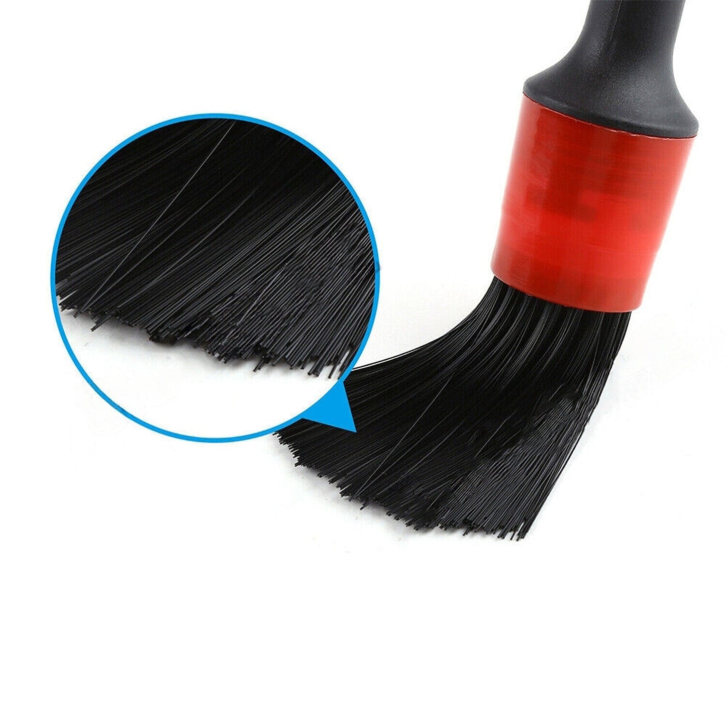 5pcs Car Detailing Brushes for Cleaning Dashboard Wheels and Tires