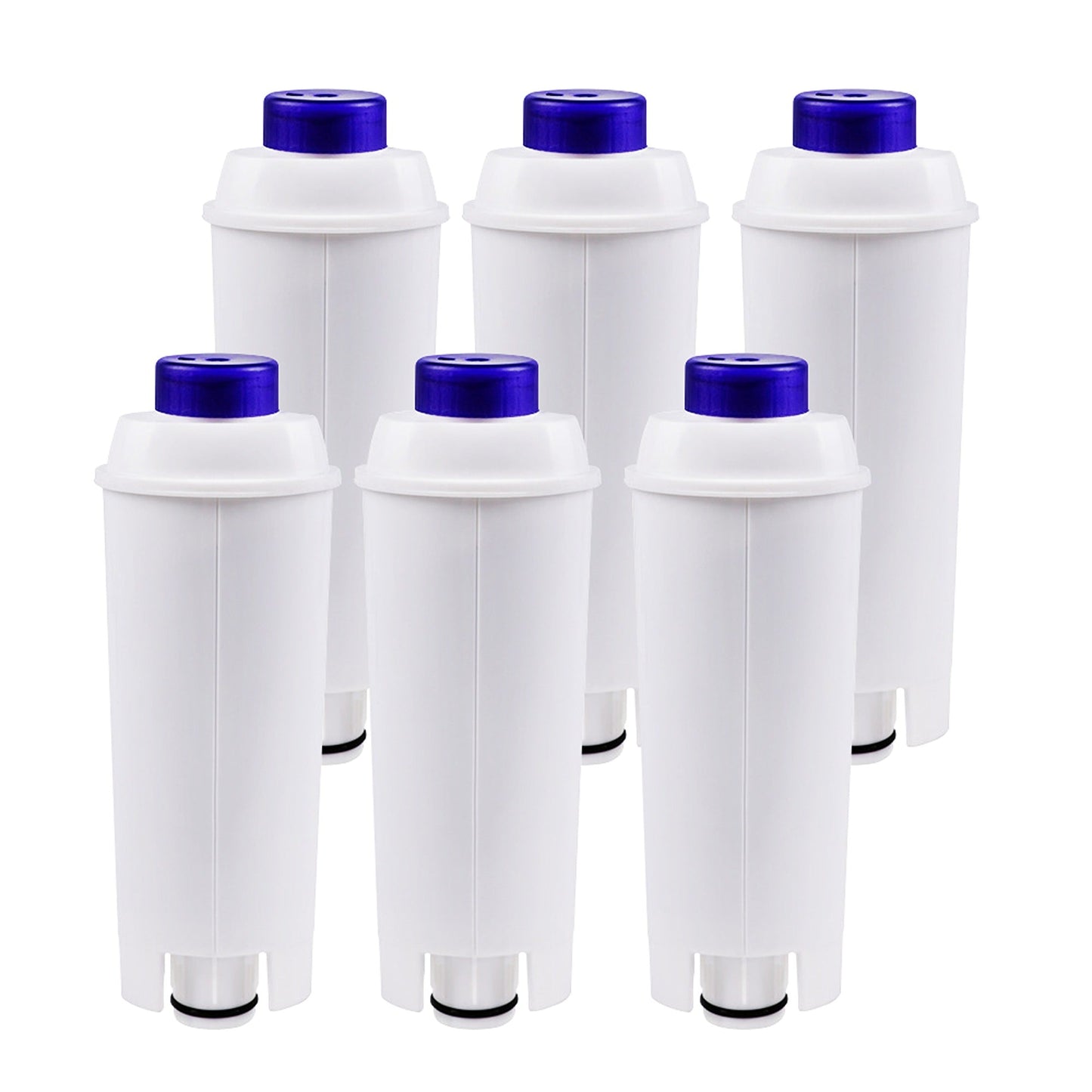Water Filter 6 Pack for Delonghi Magnifica S ECAM22110SB Automatic Coffee Machine