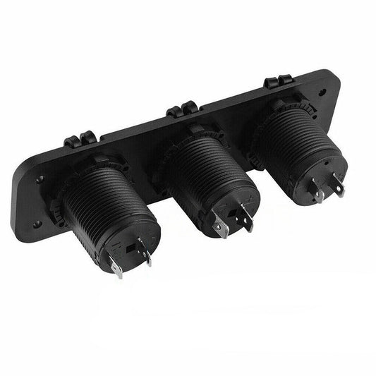 Convenient Dual USB Power Plug for Boats and Caravans 12V