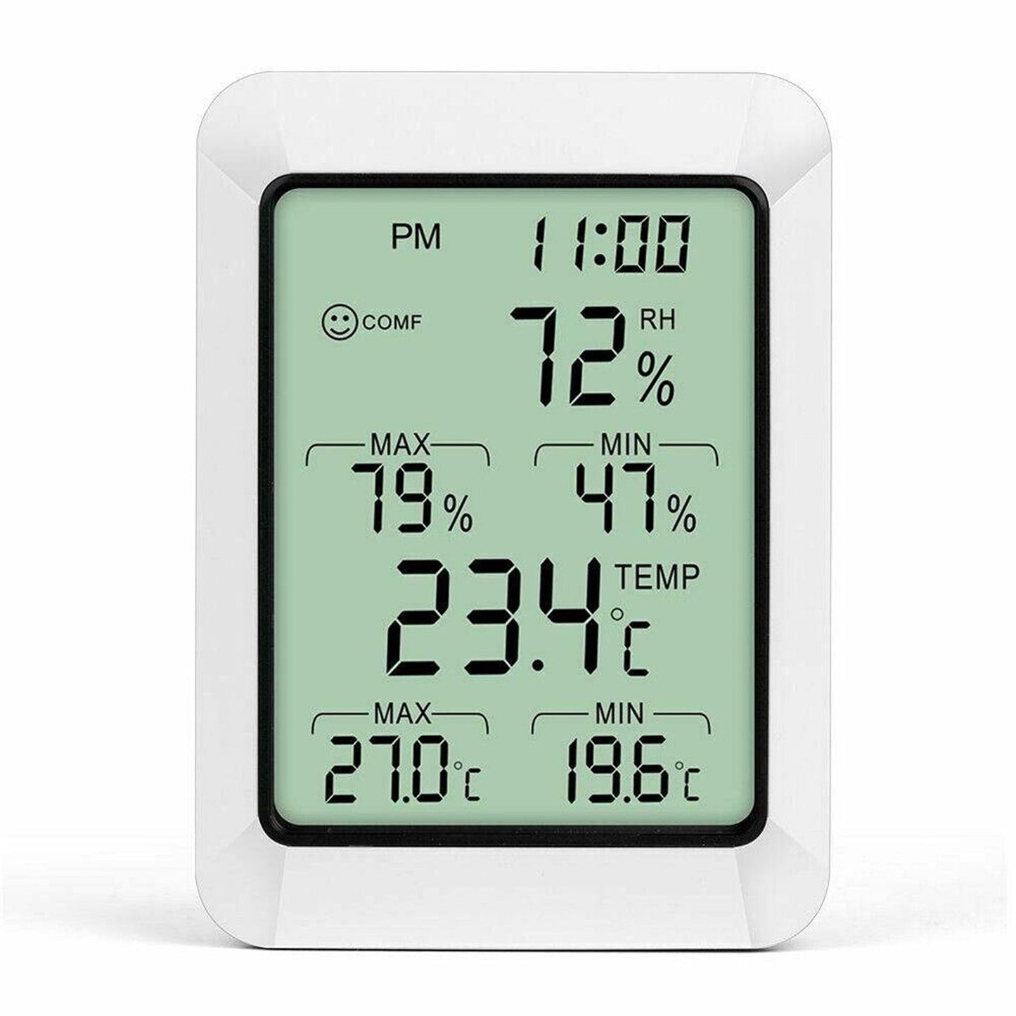 Indoor Outdoor Digital Thermometer Room Temperature Humidity Meter