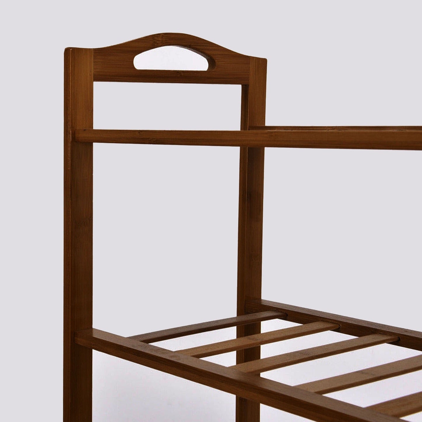 Bamboo Wooden Shoe Rack Cabinet Shelf Storage Organizer