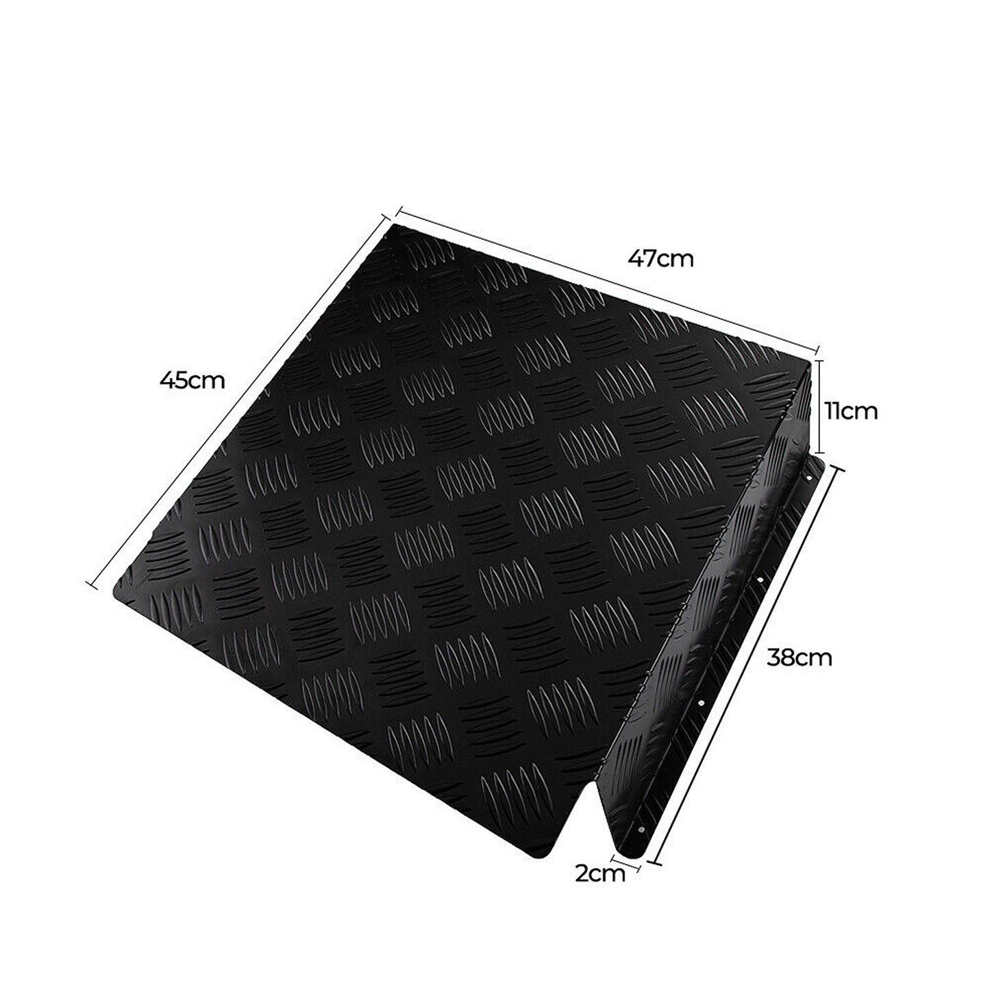 Black Silver Diesel Tank Cover for Caravans 10L 15L Capacity