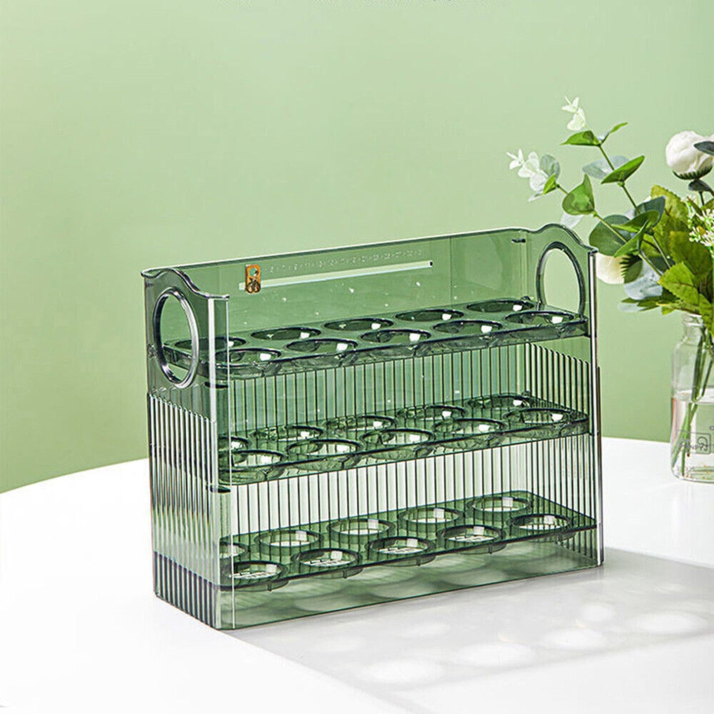 3-Layer Egg Storage Organizer for Refrigerators