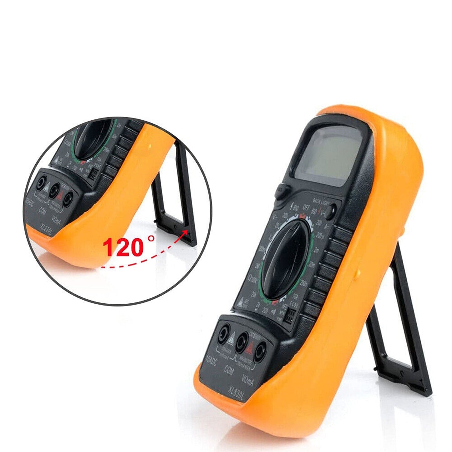 AC DC Electric Multimeter LCD Digital Meter Voltmeter OHM Multi Tester