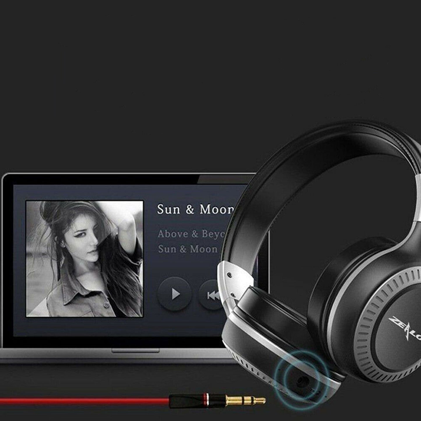 Noise Cancelling Over Ear Bluetooth Wireless Headphones Gift Idea