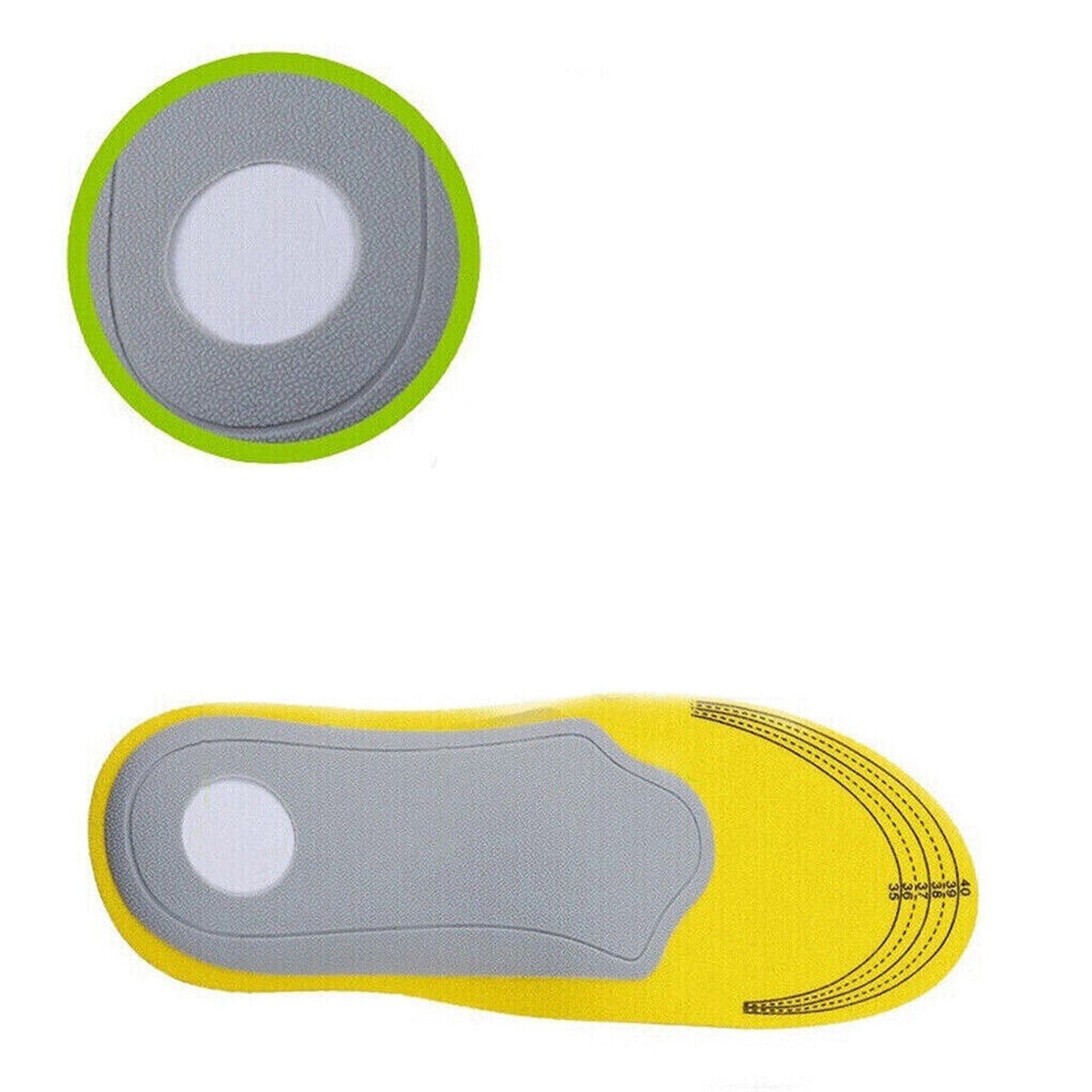 Orthotic Arch Support Insoles for Men and Women
