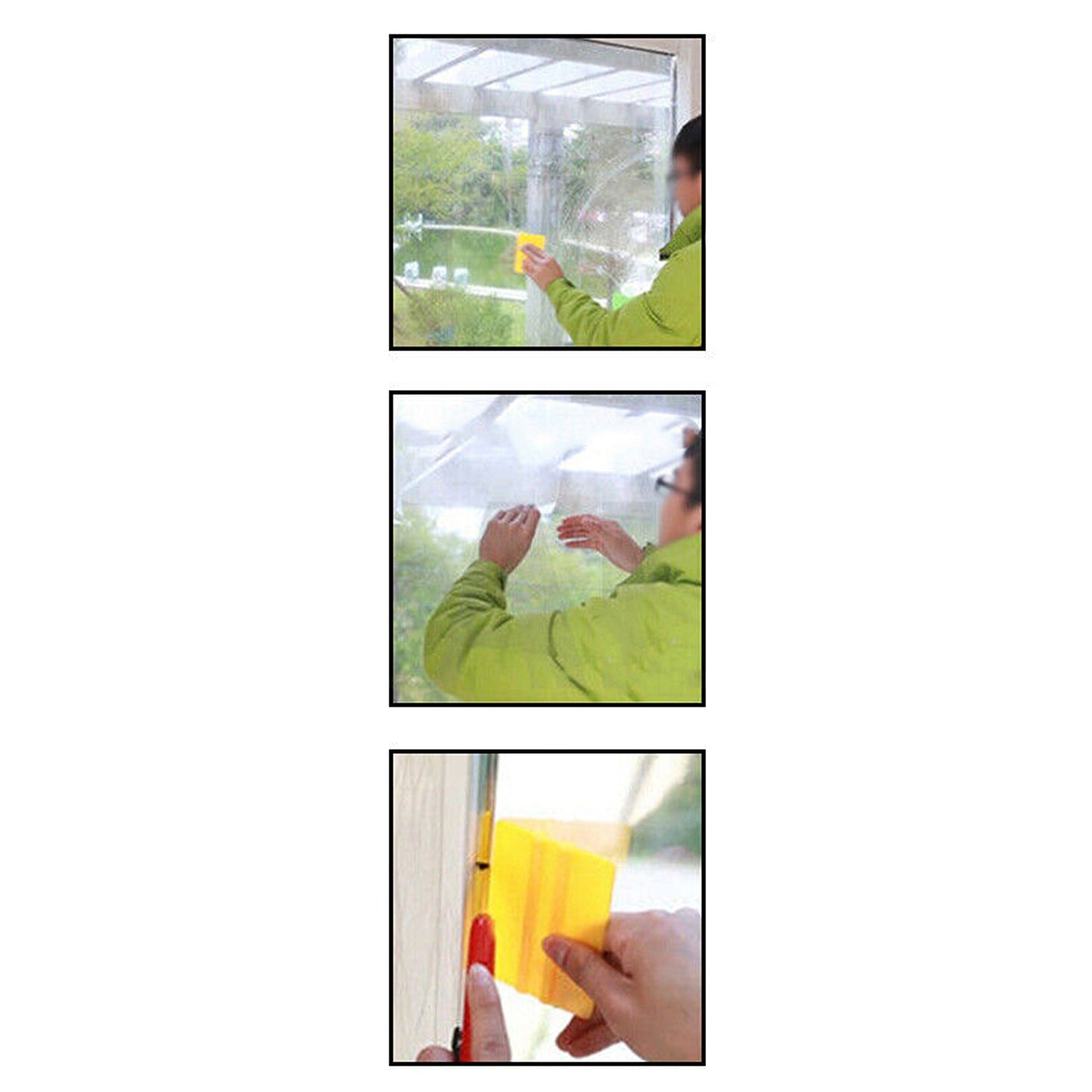 One Way Mirror Window Film Solar UV Reflective Privacy Glass Tint 5M