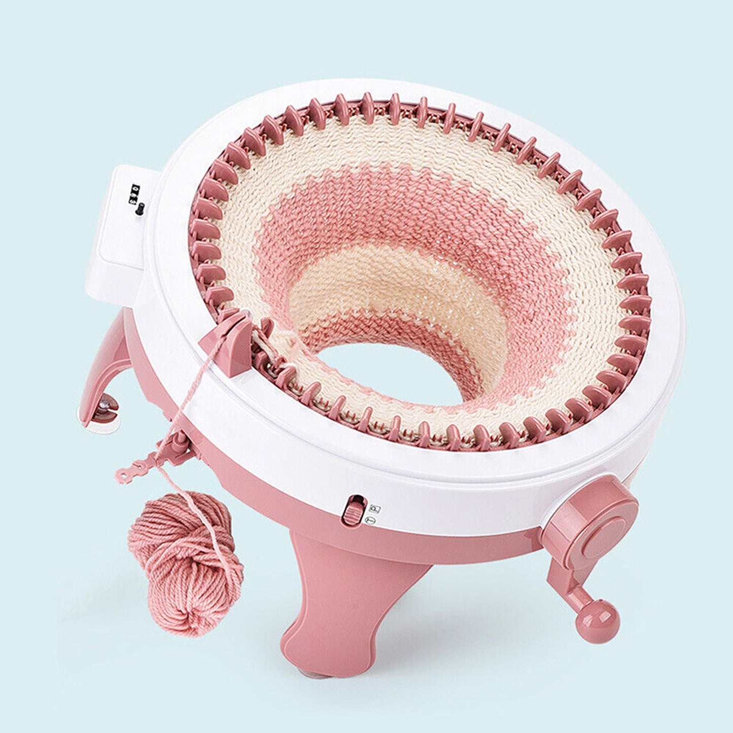 DIY Hand Knitting Sewing Machine with Accessories for Craft Projects