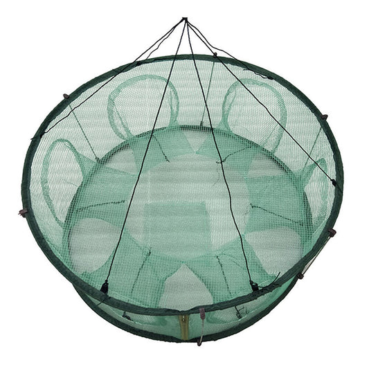 Large Foldable Fishing Net Portable Trap for Fish Crab and Shrimp