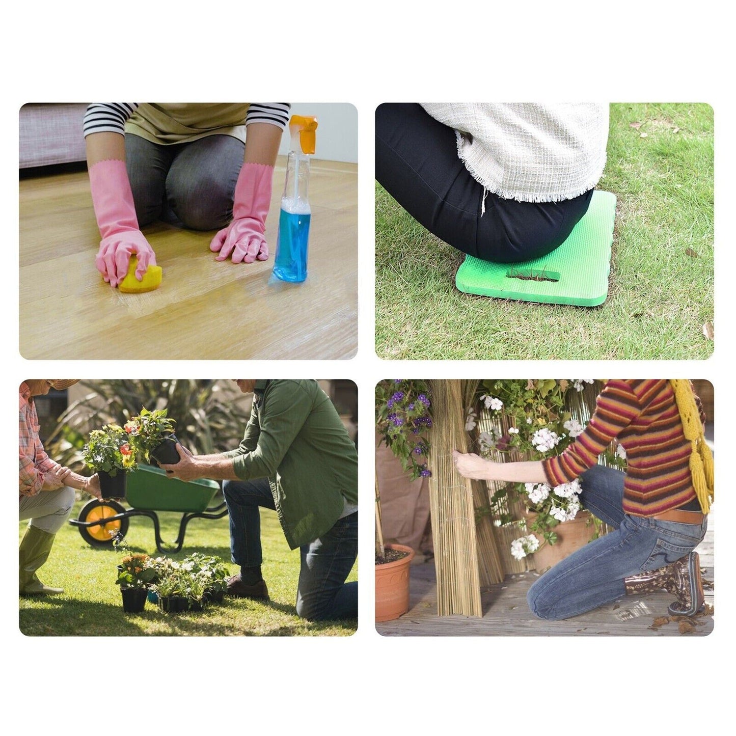 Large Portable Outdoor Gardening Mat EVA Kneeling Pad Cushion