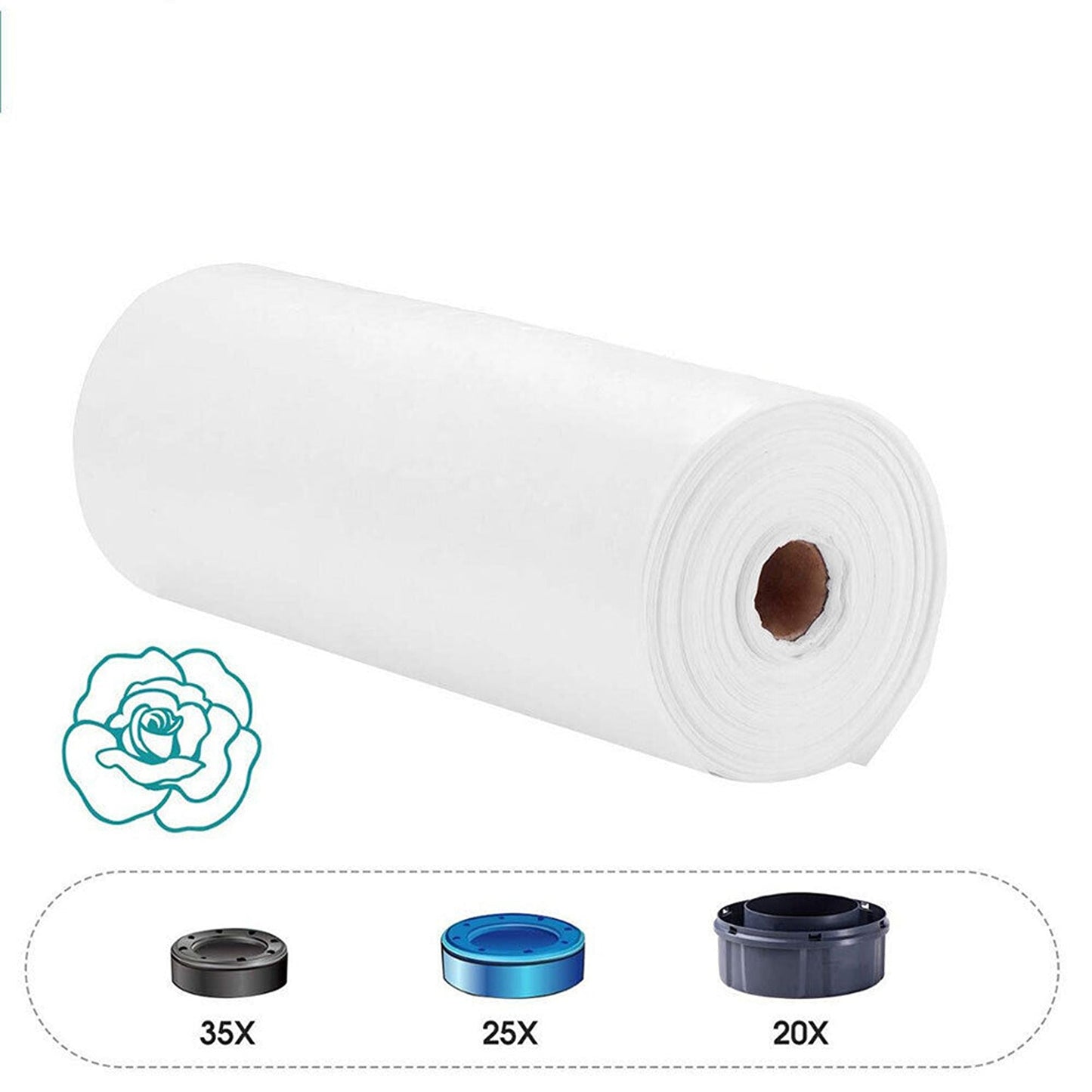 Compatible Refill Kit for Tommee Tippee Sangenic Nappy Bin