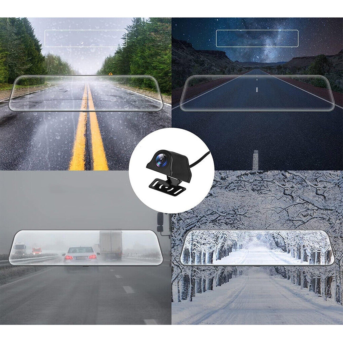 Car Reverse Camera with Night Vision HD 1080P