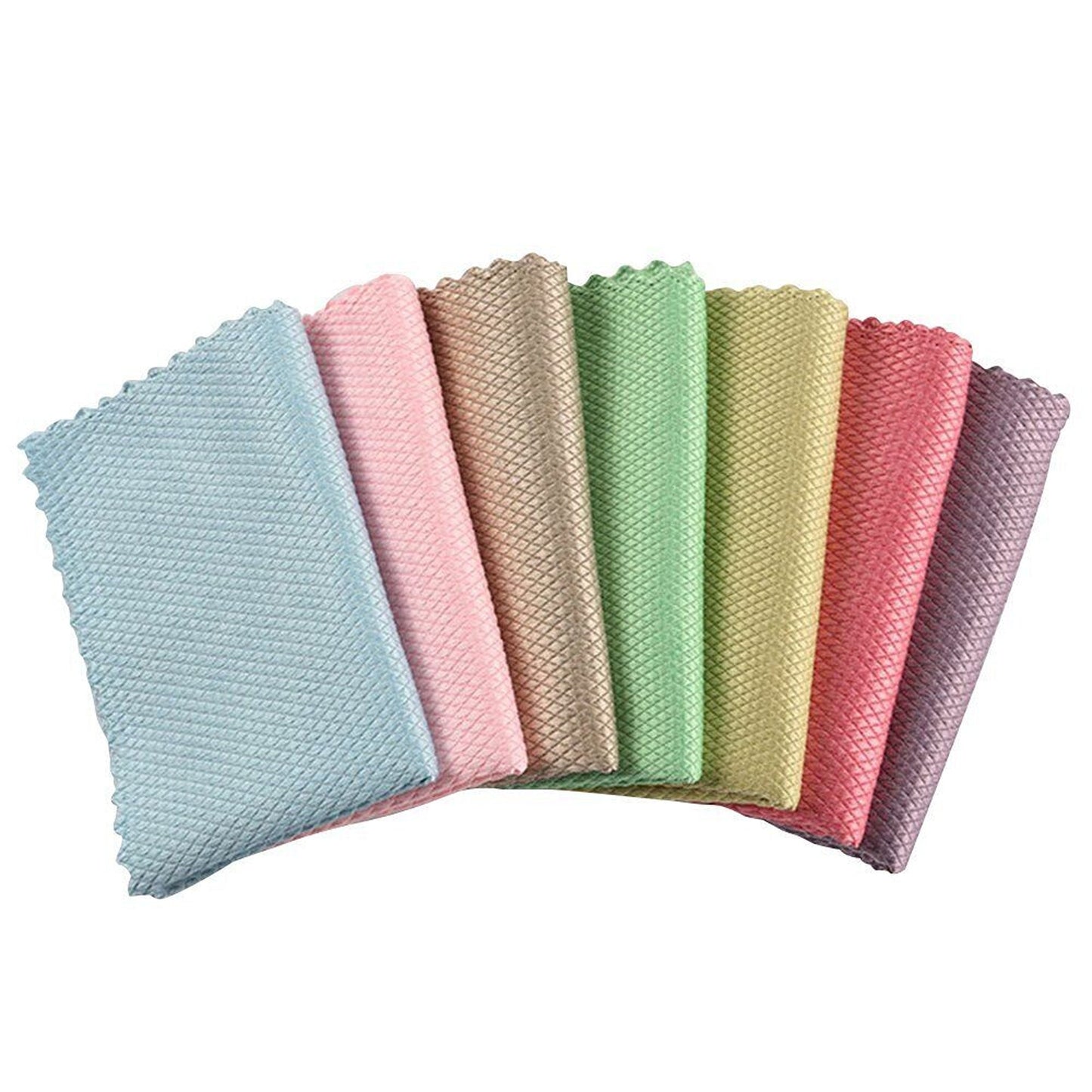 Reusable Nano Cloths Cleaning Streak-Free Miracle Kitchen Rags