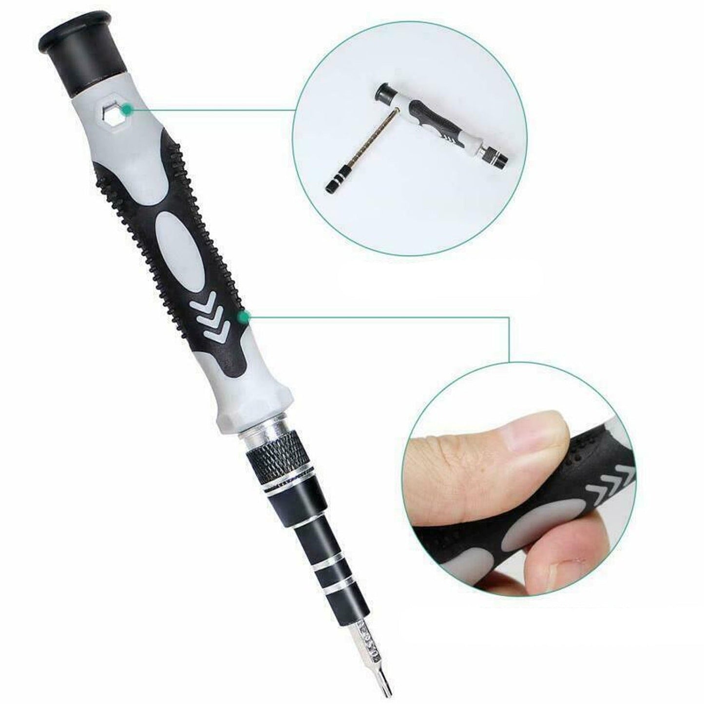 122in1 Comprehensive Repair Tool Kit for Electronics and Watches