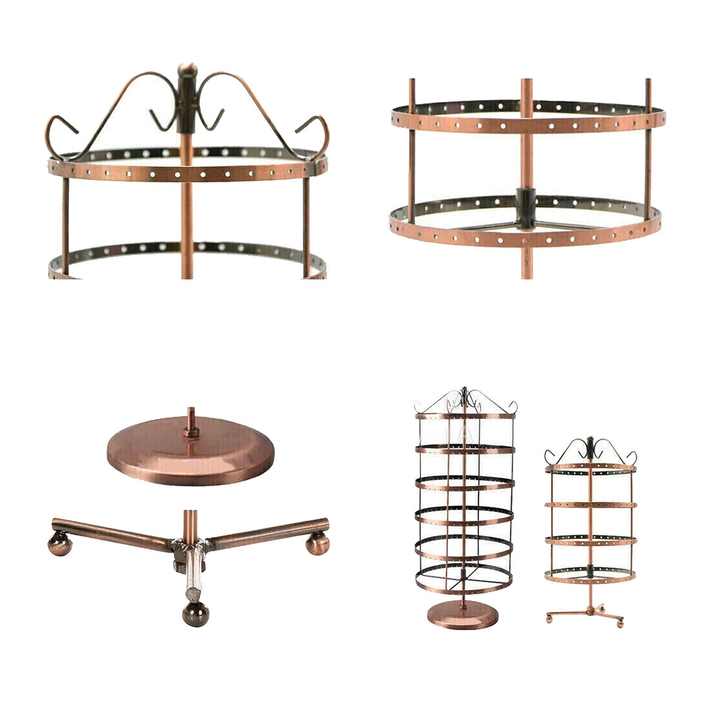 Stand Rack Hanger Jewelry Earring Necklace Holder Organizer