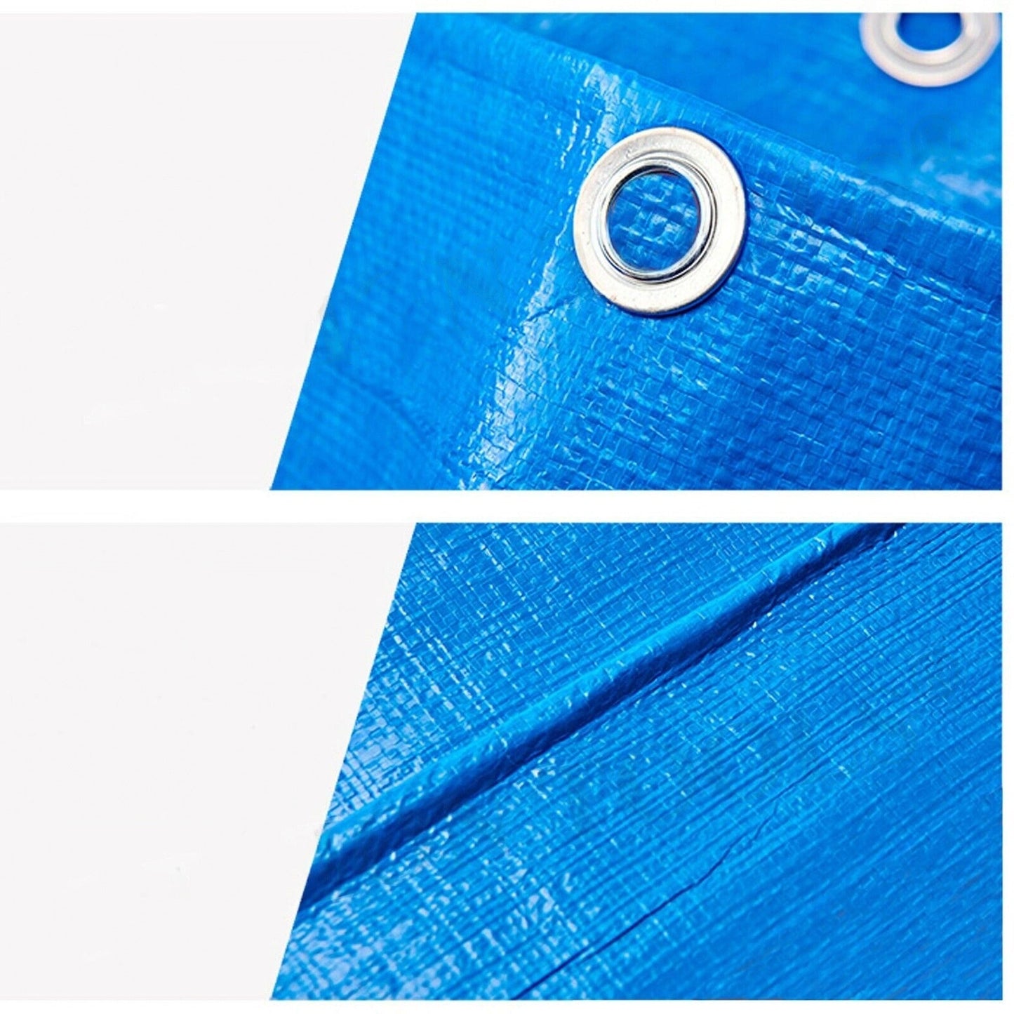 UV PE Blue Tarpaulin Tarp Waterproof Cover Sheet for Camping Truck