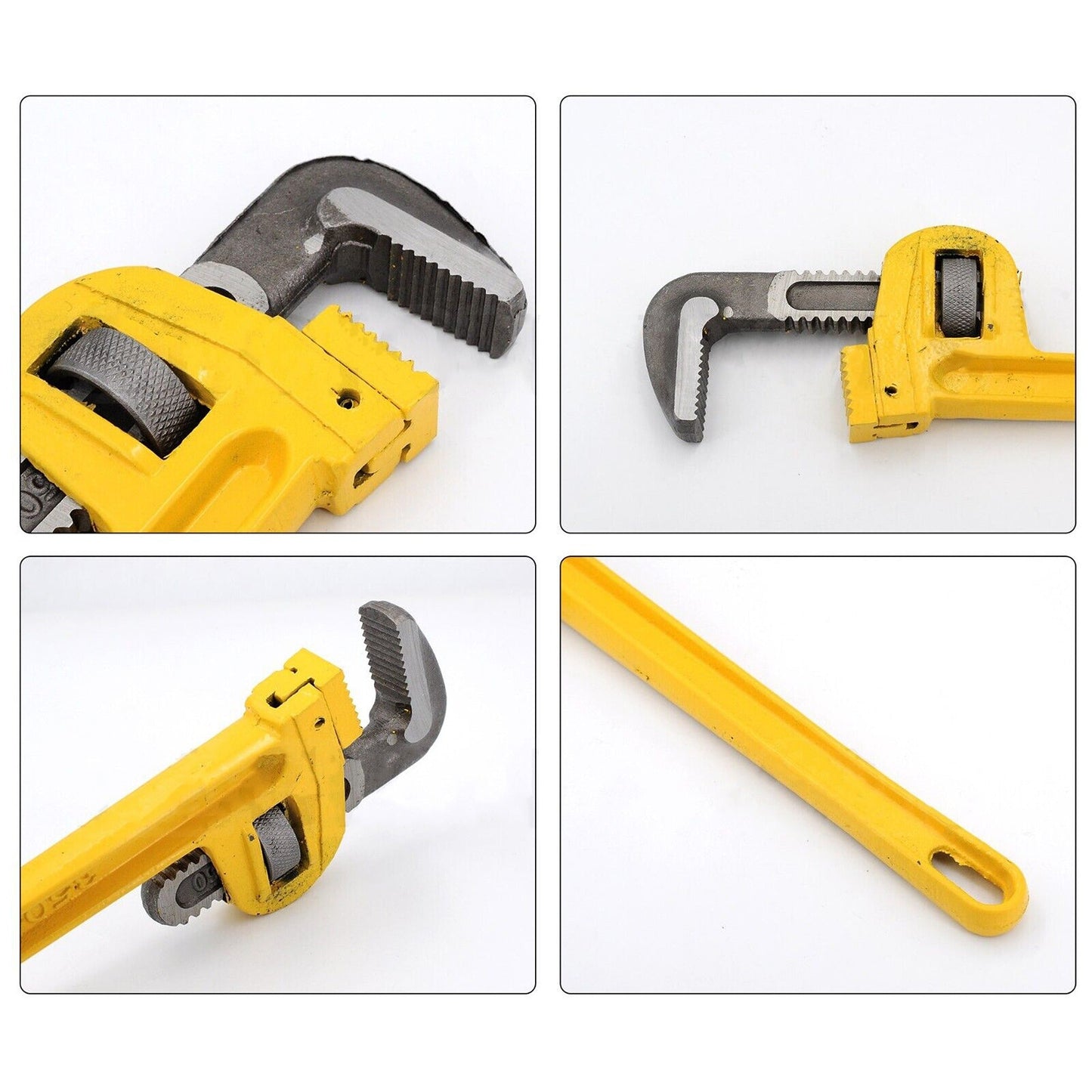 Adjustable Heavy Duty Pipe Plumbing Monkey Wrench 14 to 24in