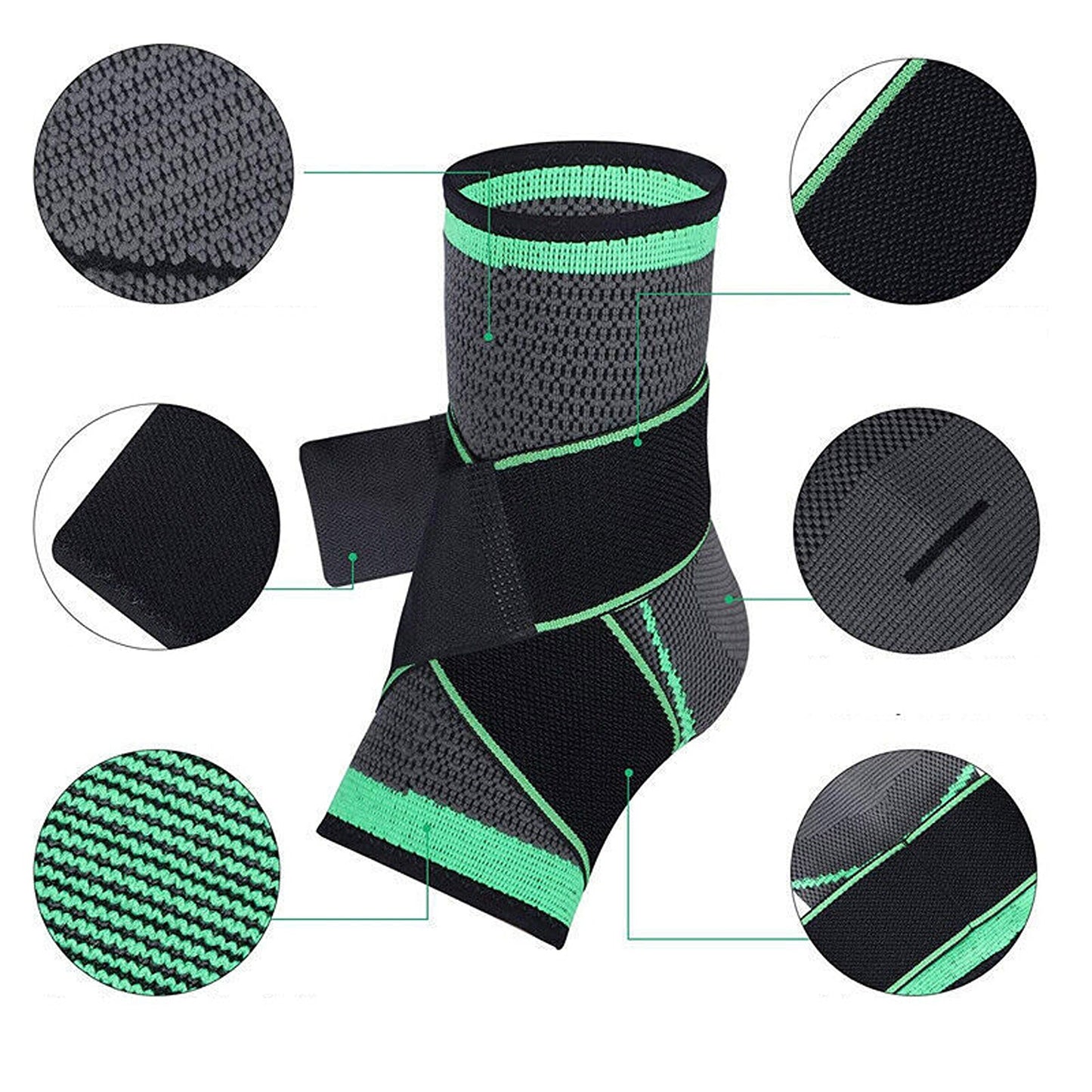 Plantar Fasciitis Ankle Support Sleeve Compression Foot Wrap