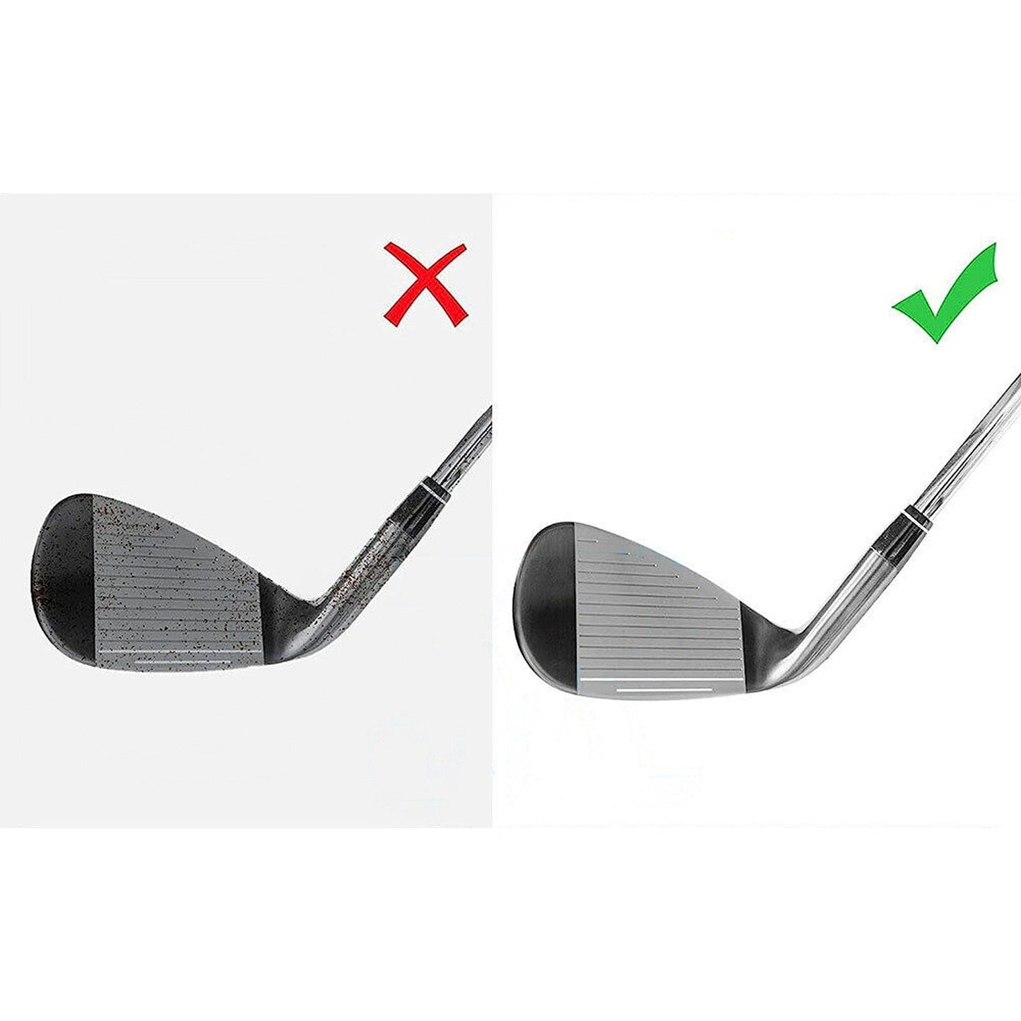 Golf Club Cleaning Brush with Water Bottle Groove Cleaner