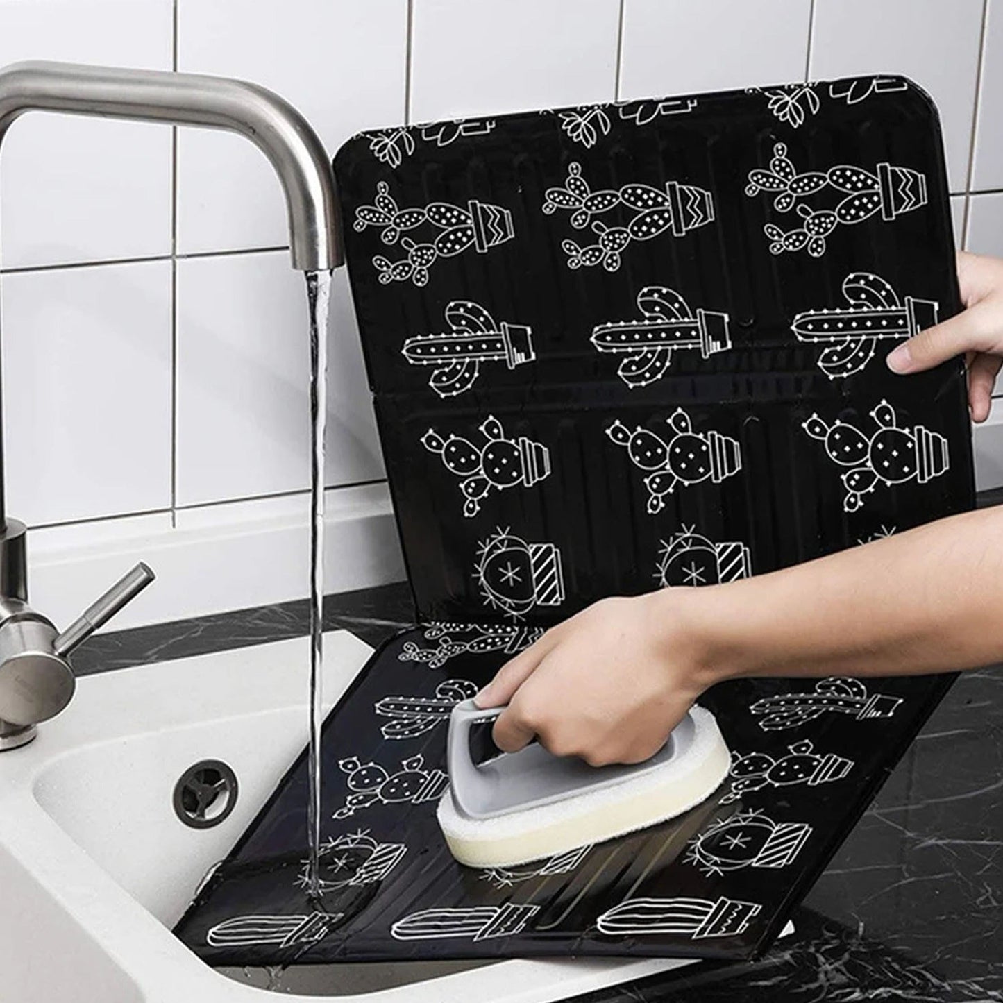 2-Pack Kitchen Anti-Splatter Oil Splash Guard for Frying Pan