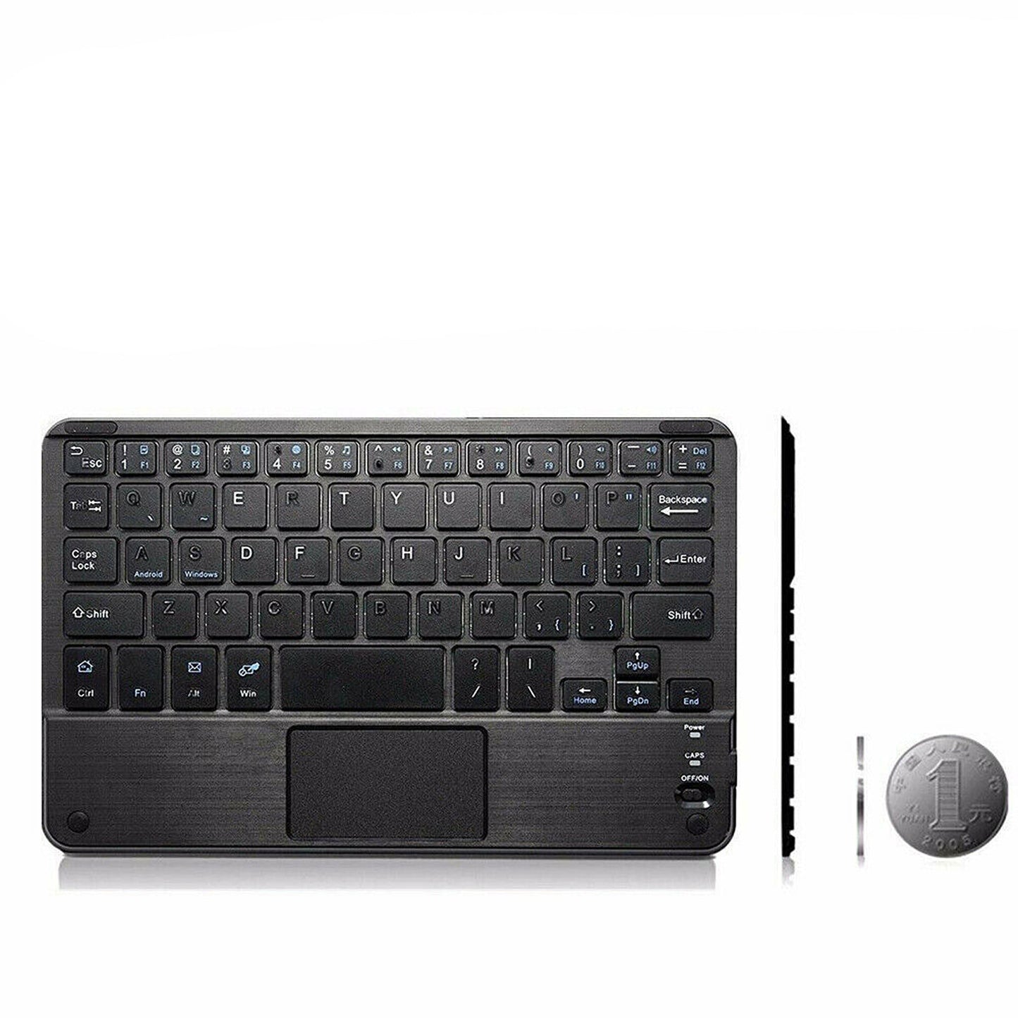 Mini Wireless Bluetooth Keyboard with Touchpad for Laptop Tablet and Phone