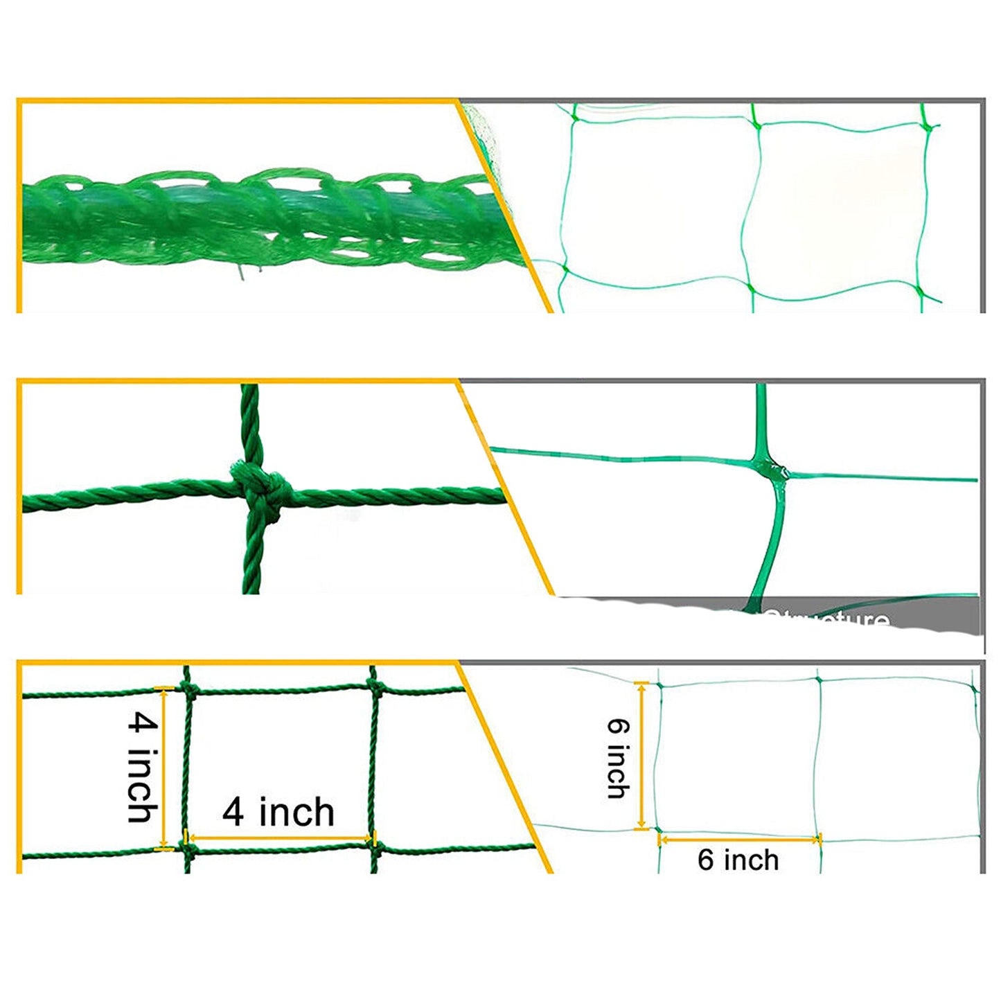 2-Pack Support Mesh for Climbing Plants and Flowers