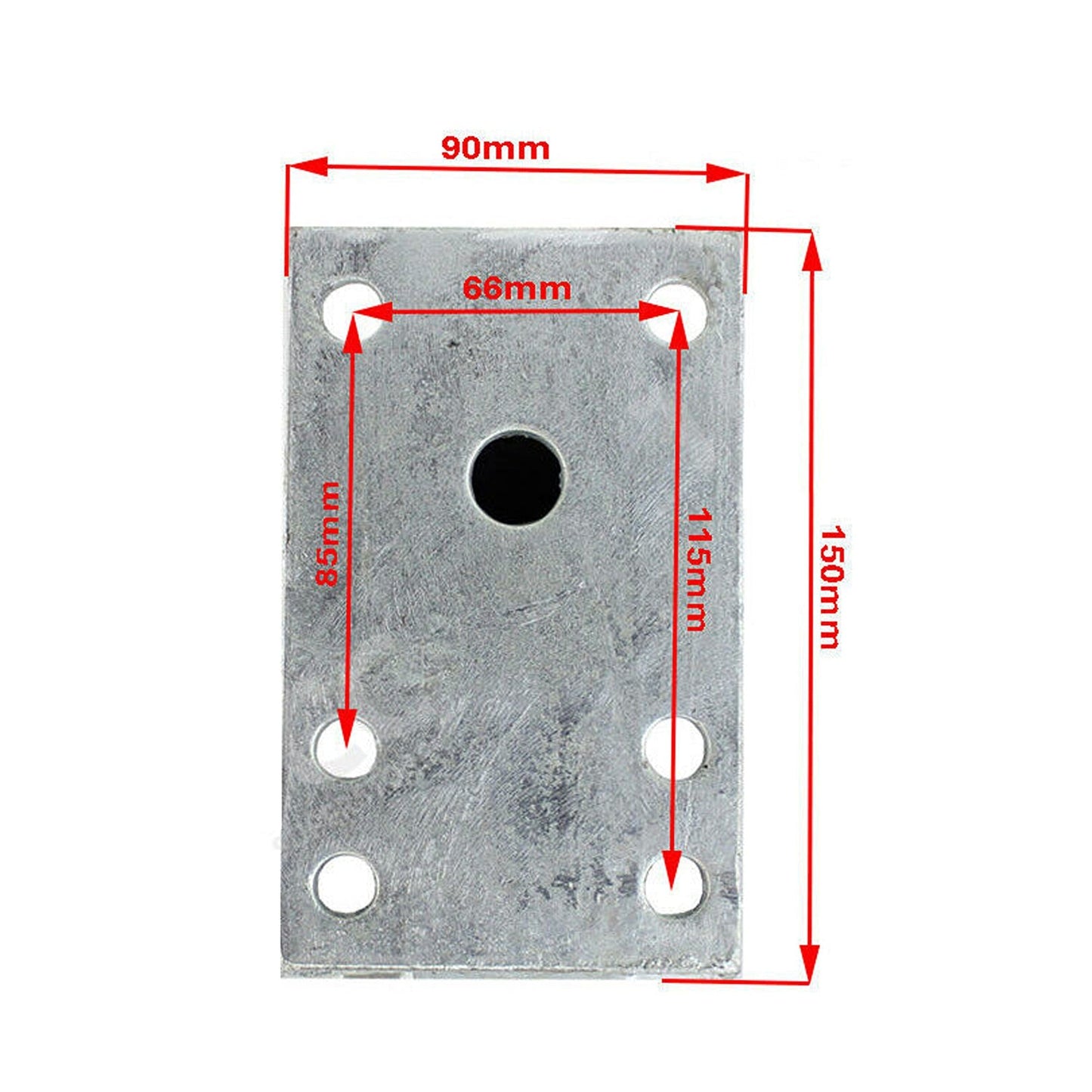 Silver Spare Wheel Carrier Holder for Camper Trailer Caravan Boat Ford Landcruiser