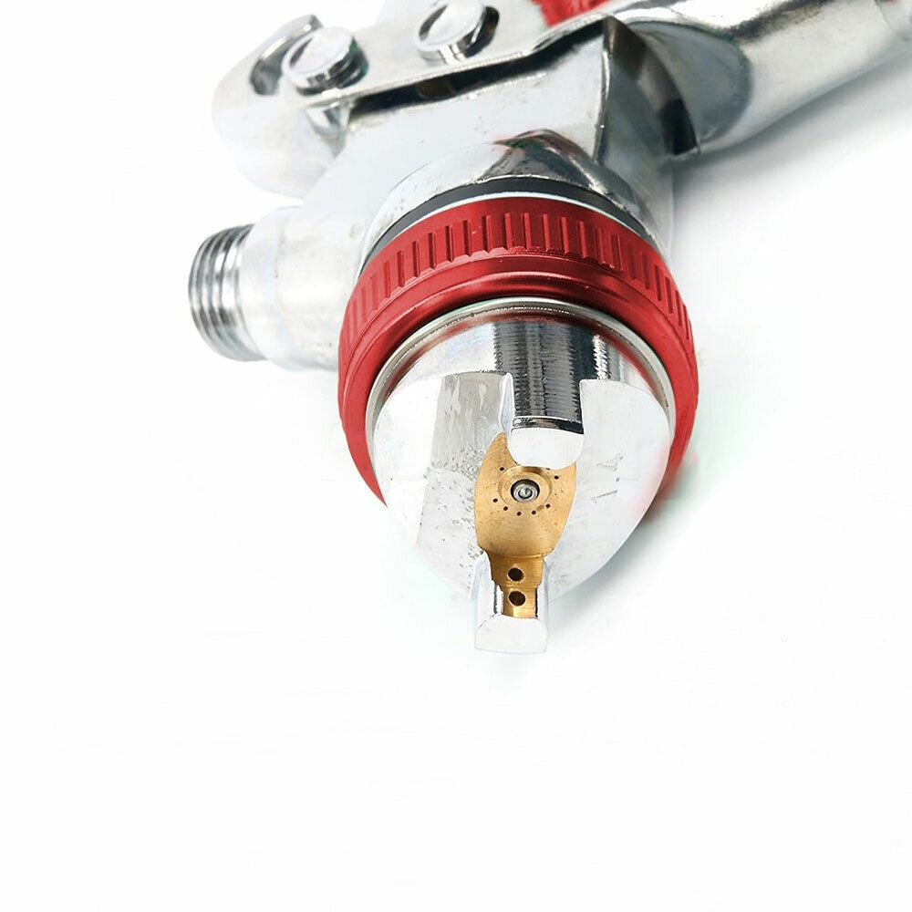 HVLP Spray Paint Gun Kit Gravity Feed Air with 3 Tips