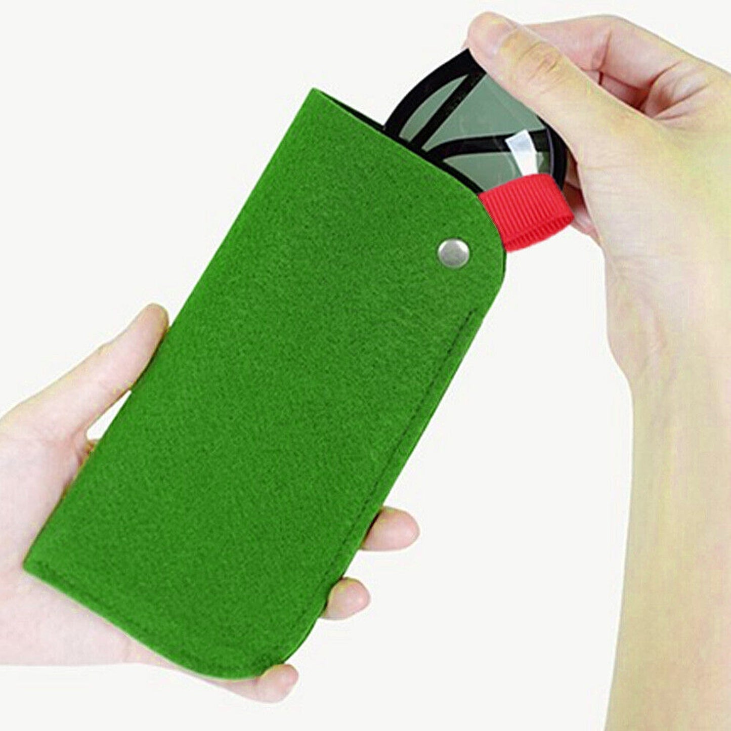 Soft Felt Pouch for Sunglasses Scratchproof Eye Glasses Sleeve